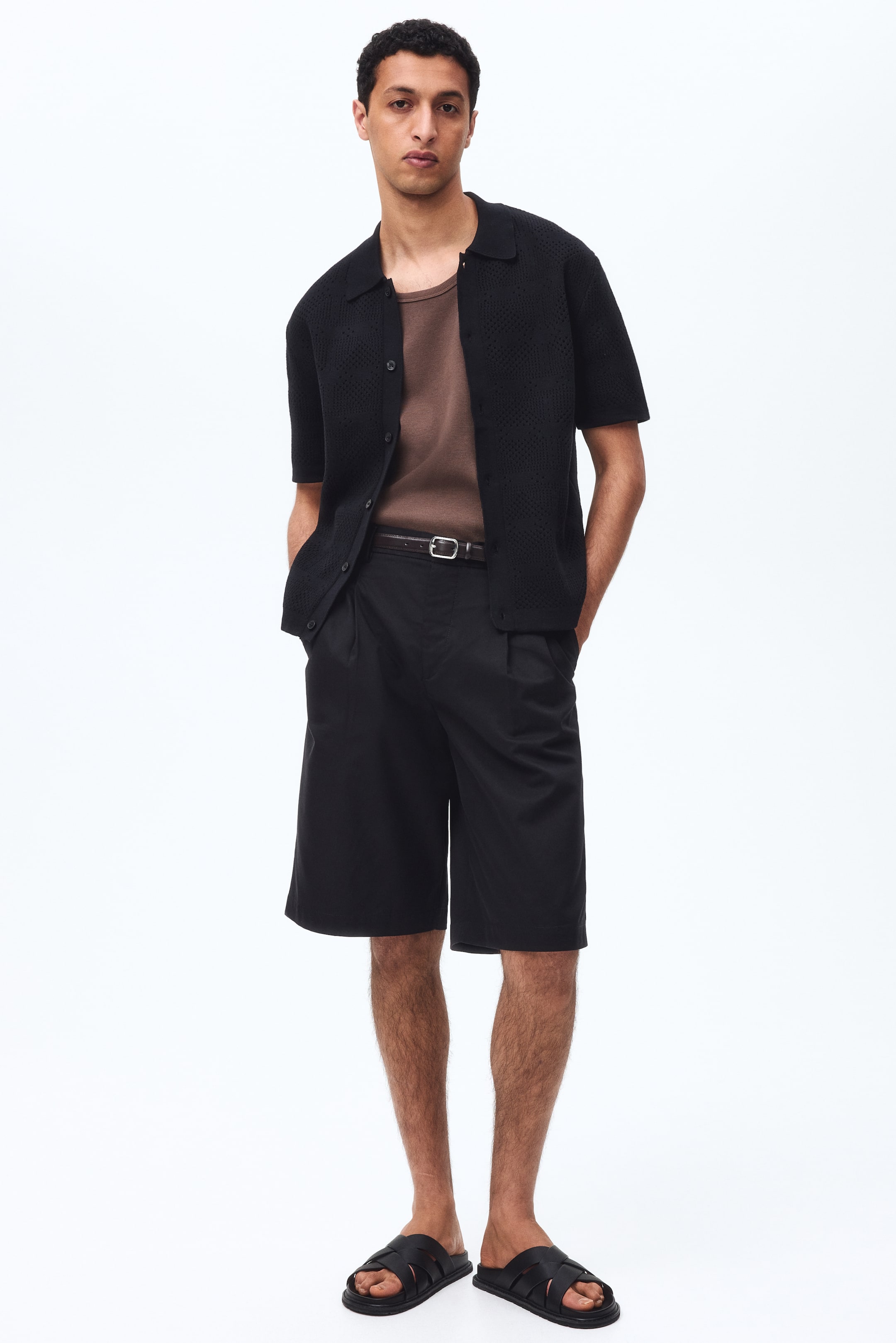 Regular-Fit Knit Shirt