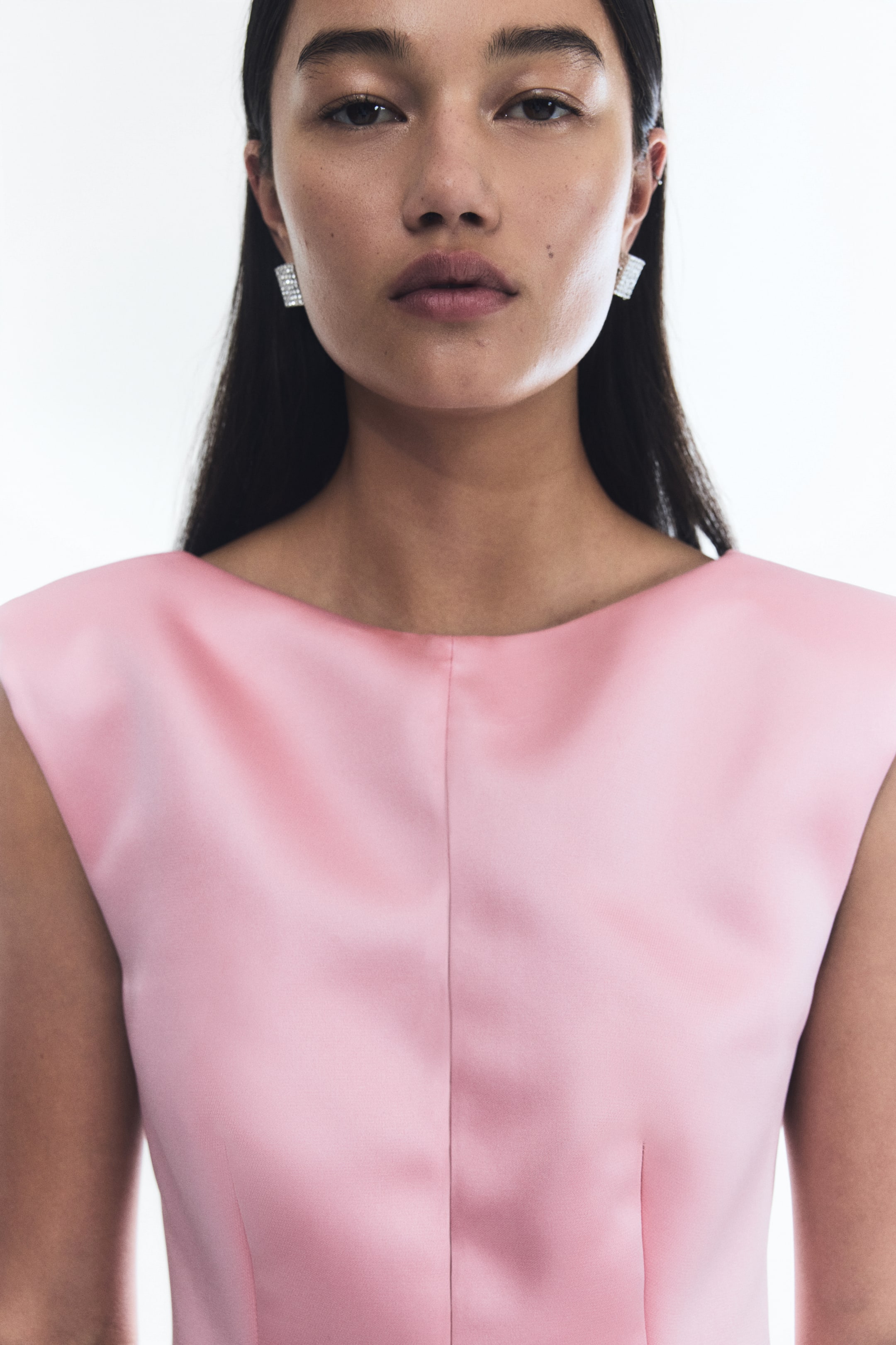 View larger image: Hourglass Mini Dress - Light pink - Ladies | H&M AU 2