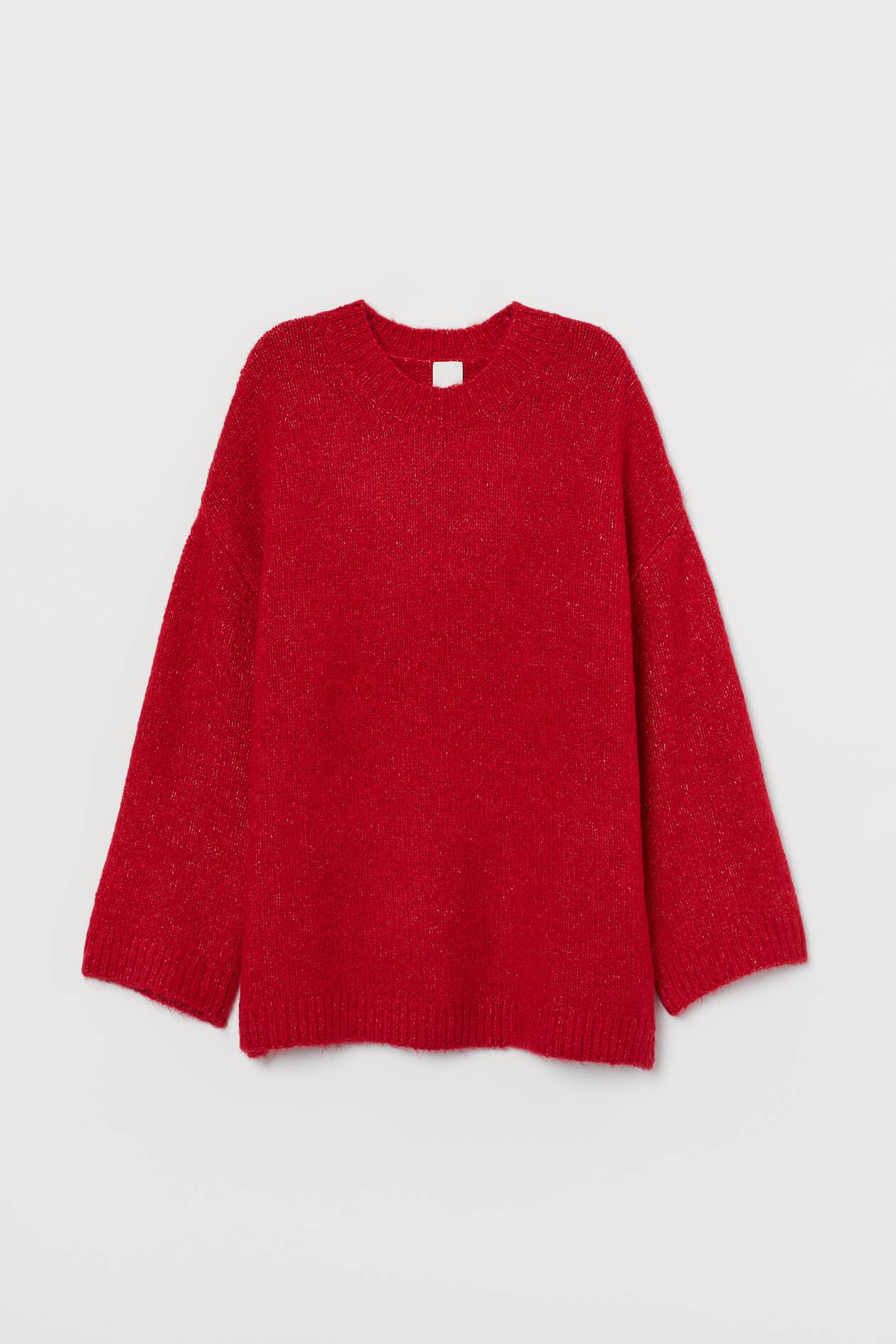 Knit Sweater - Red - Ladies | H&M US