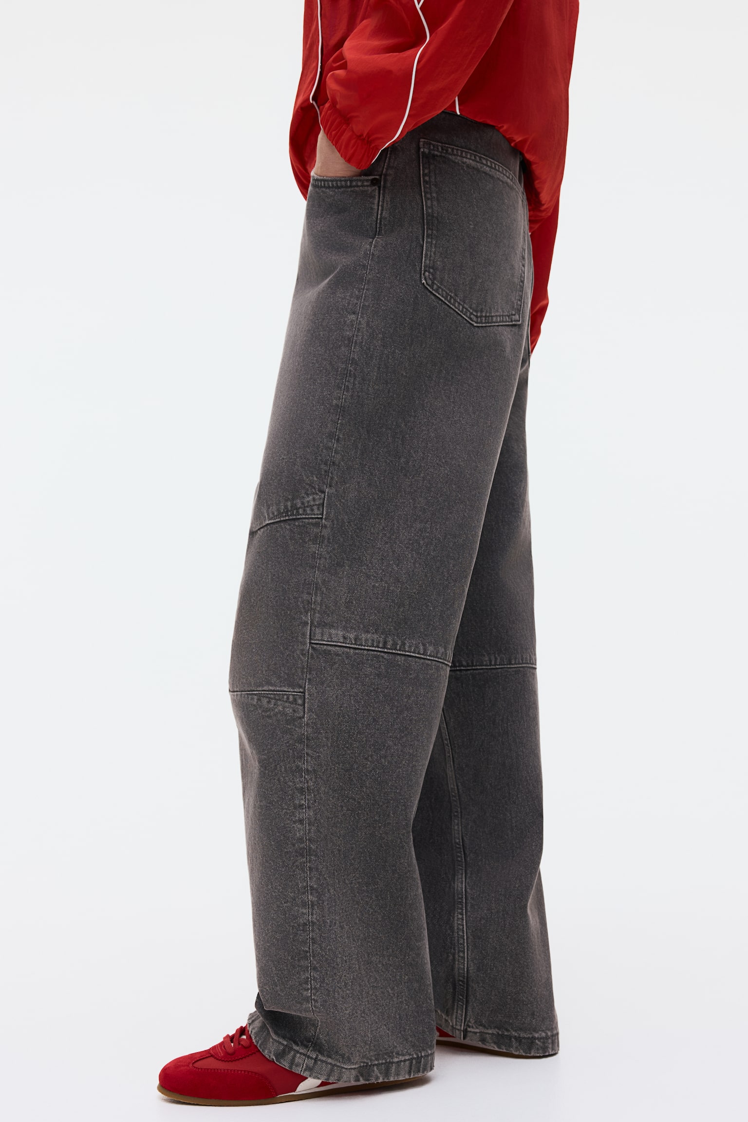Baggy darted jeans - 3