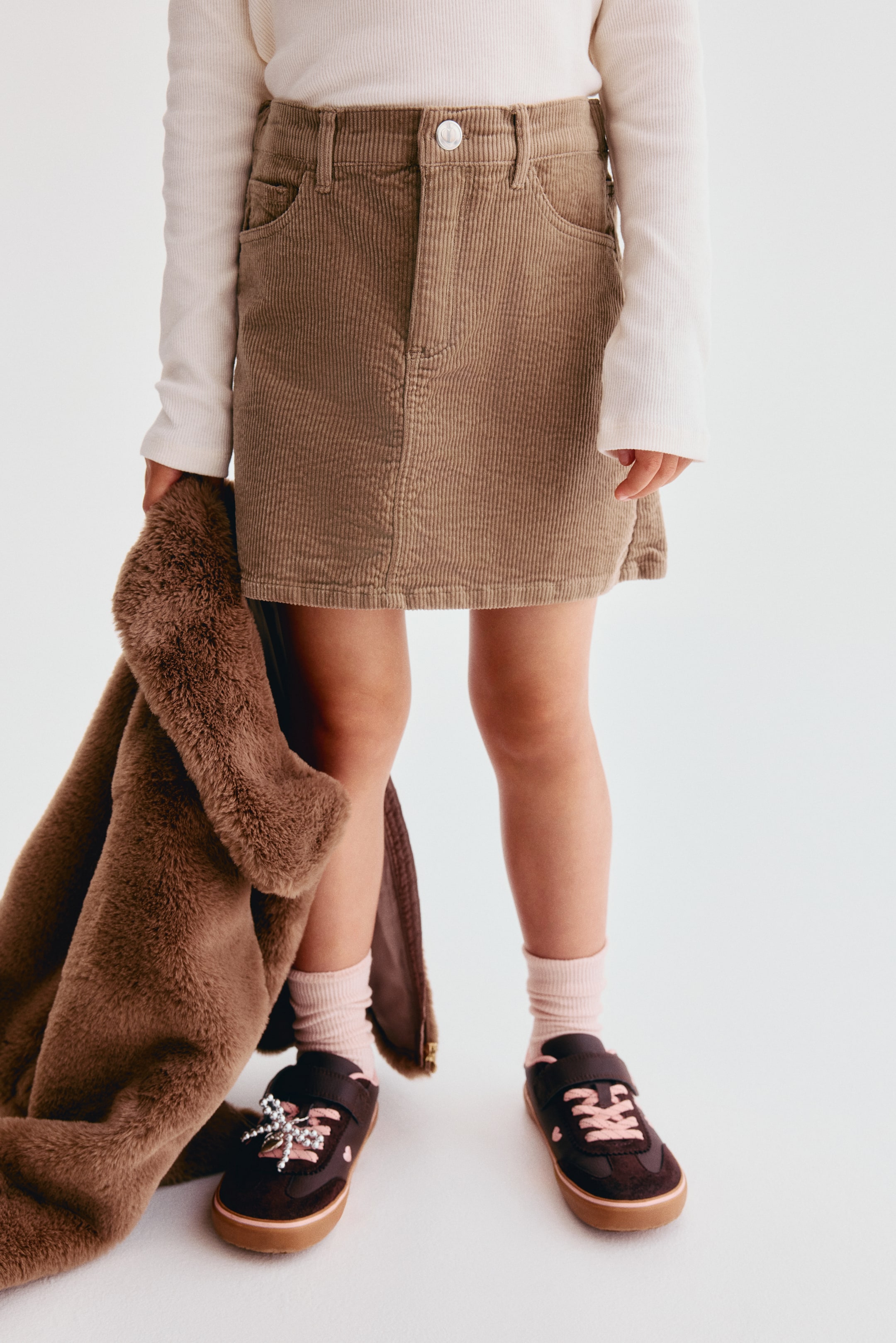 Corduroy Skirt