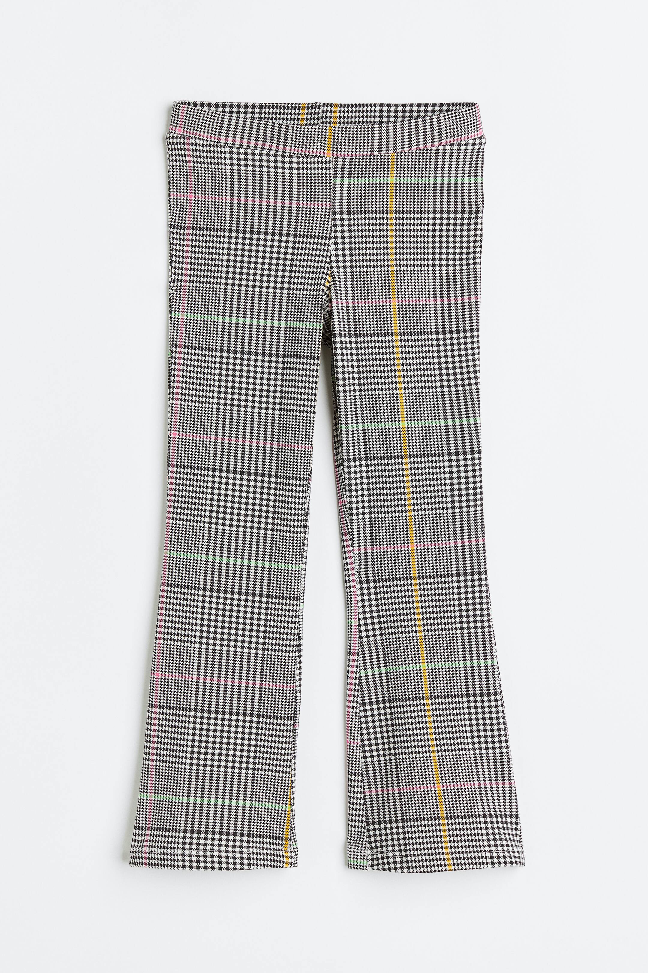 Xem ảnh lớn hơn: Quần legging ống loe - Màu đen/Hoa văn răng chó - Kids | H&M VN 1