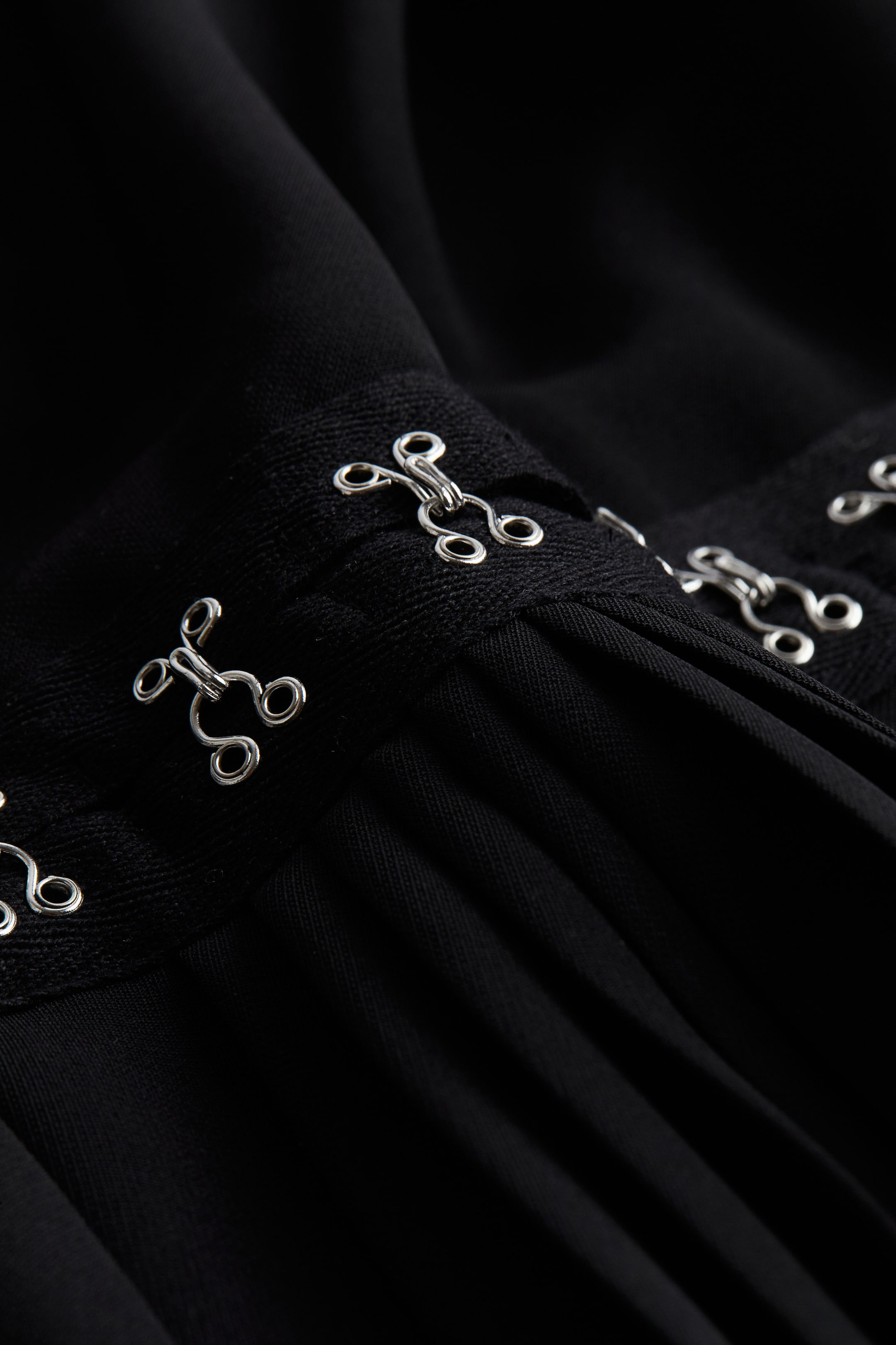 View larger image: Asymmetric Dress with Layered Skirt - Black - Ladies | H&M US 3