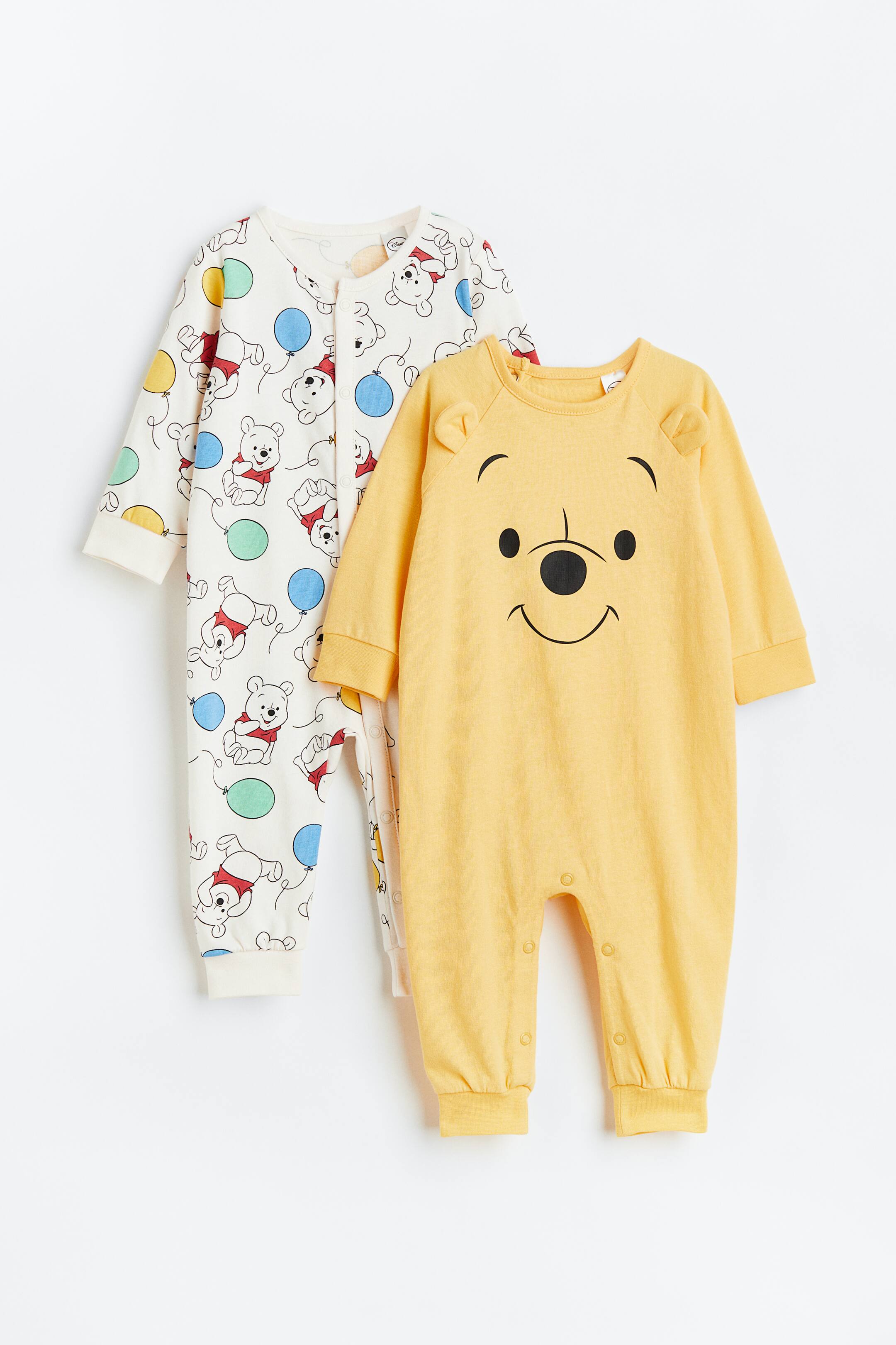 Xem ảnh lớn hơn: 2-pack printed pyjamas - Màu vàng/Winnie the Pooh - Kids | H&M VN 1