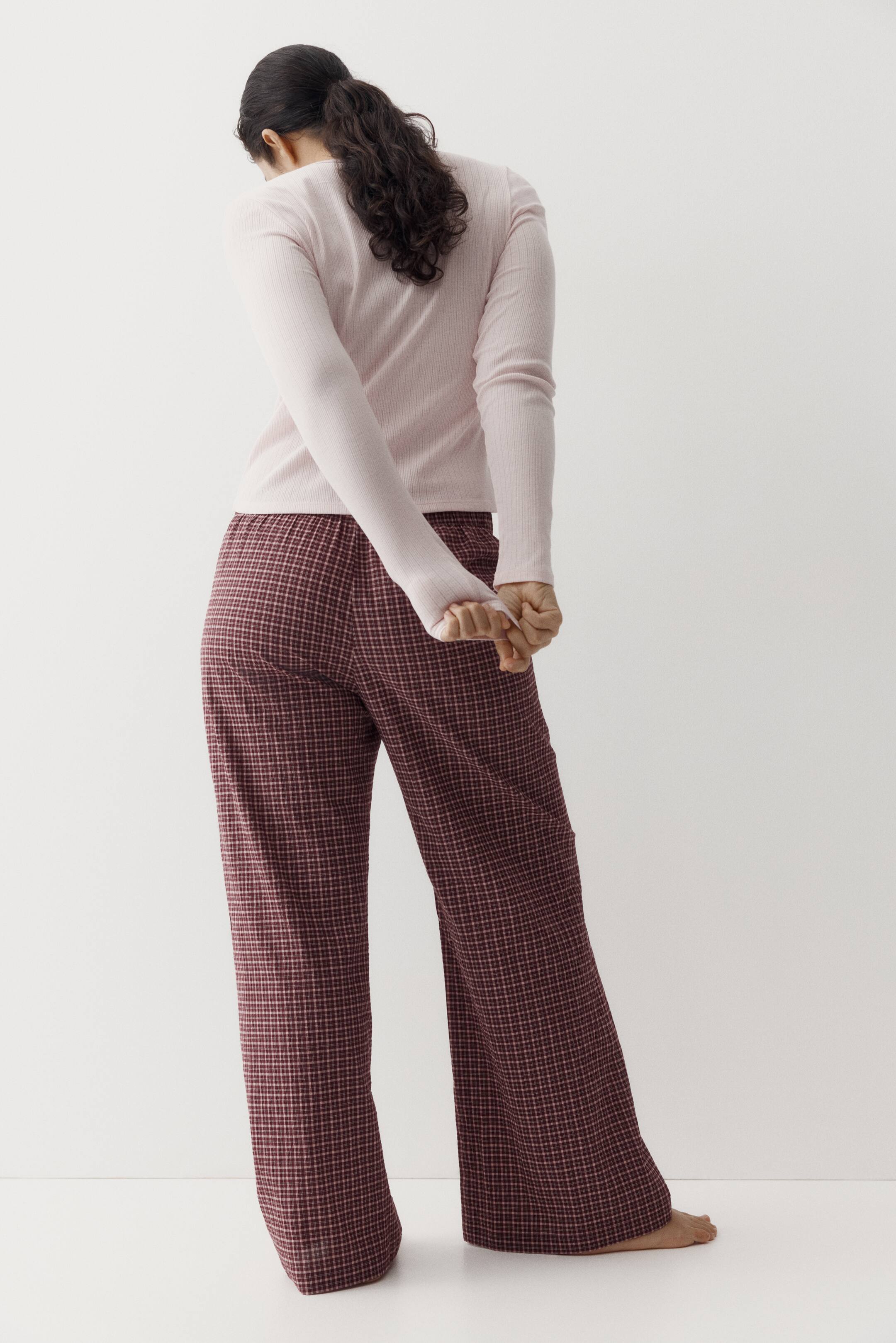 Pantalon de pyjama en coton