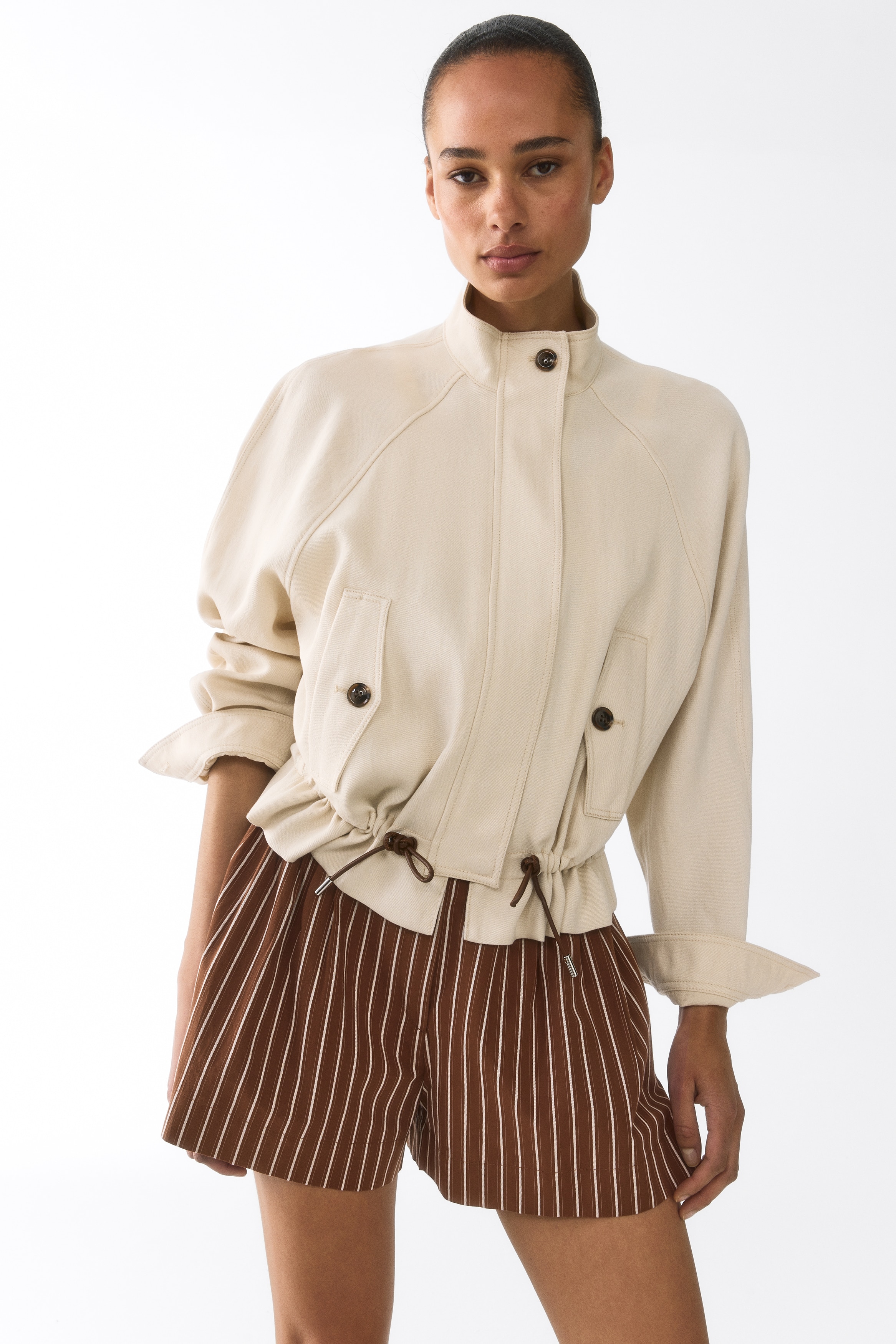 Dressy Cotton Shorts from H&M - $24.99
