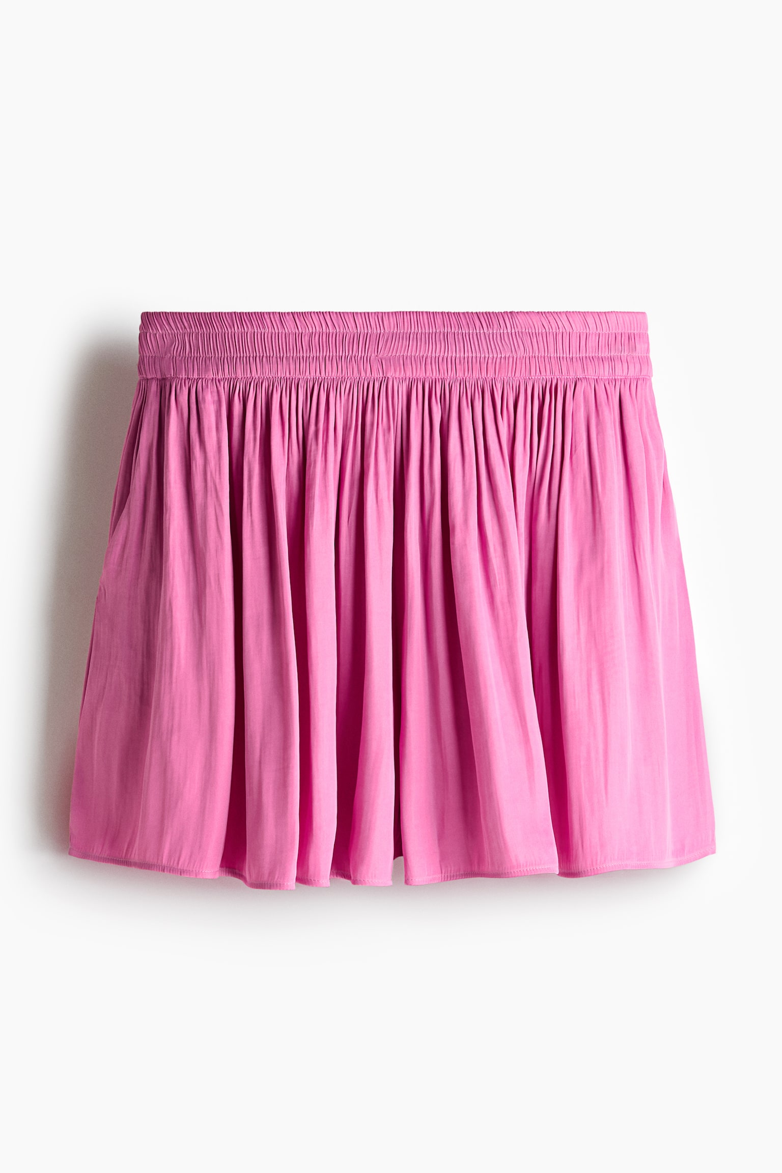 Short à taille élastique - Rose - 1