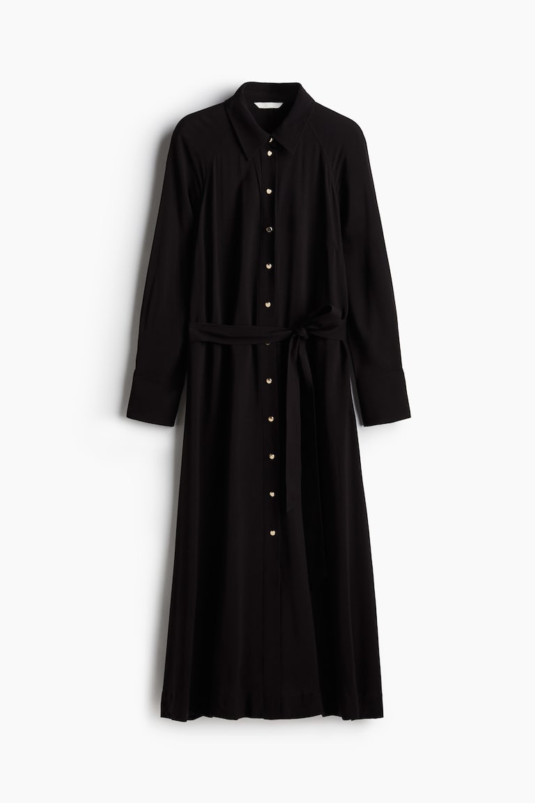 h&m viscose shirt dress H&M Viscose Shirt Dress