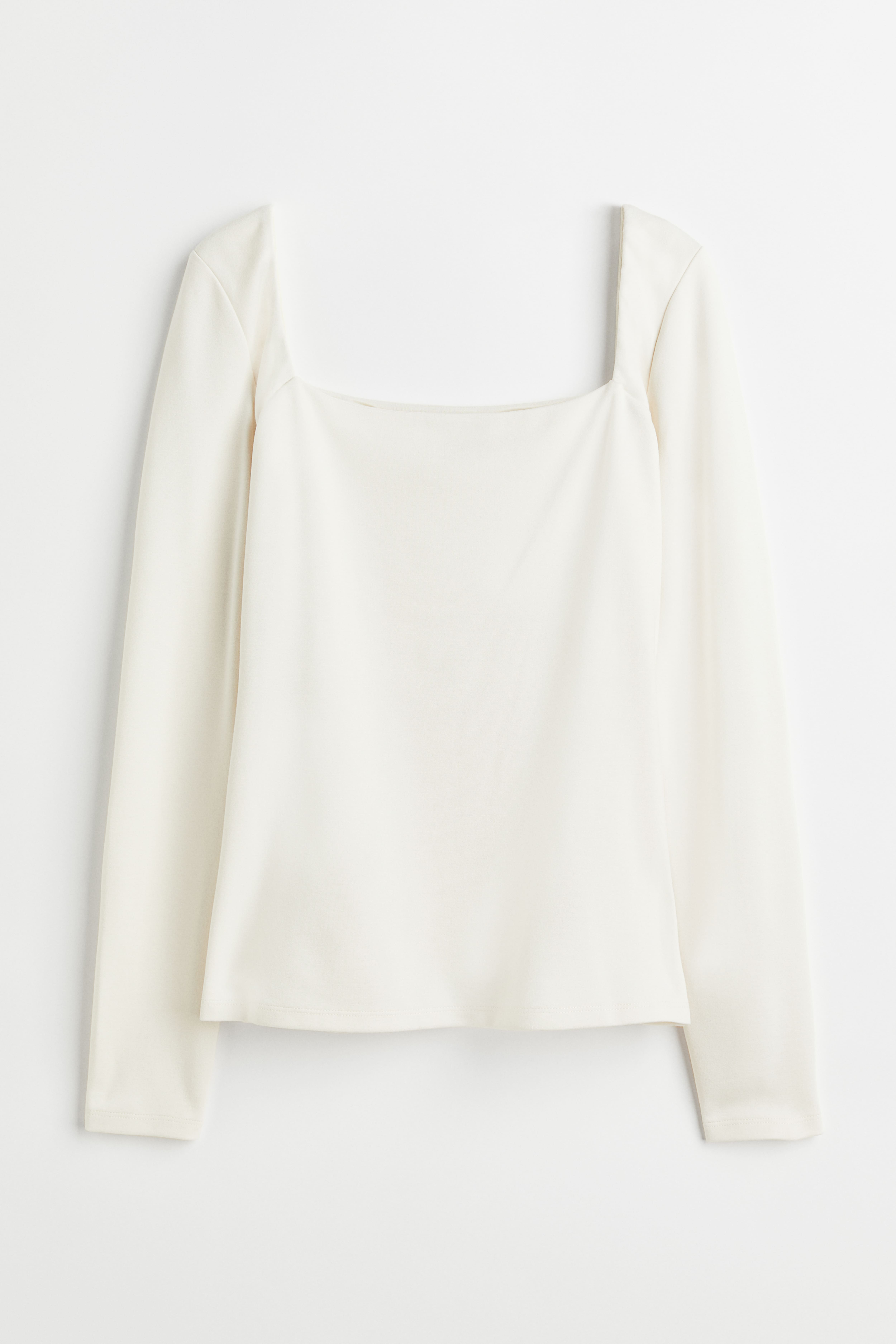 Square neck top