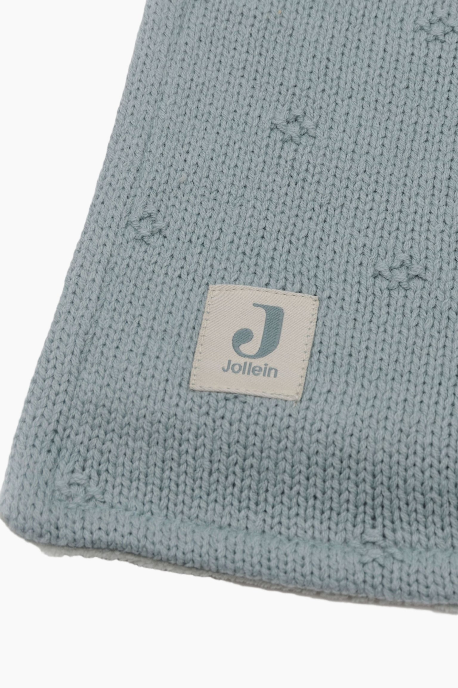 Blanket 100x150 - Cosy Knit - Sea Green/Oatmeal/Biscuit/Wild Rose/Ivory/Wild Rose/Ivory/Sea Green/Ivory/Check Knit/biscuit/Check Knit/oatmeal - 5