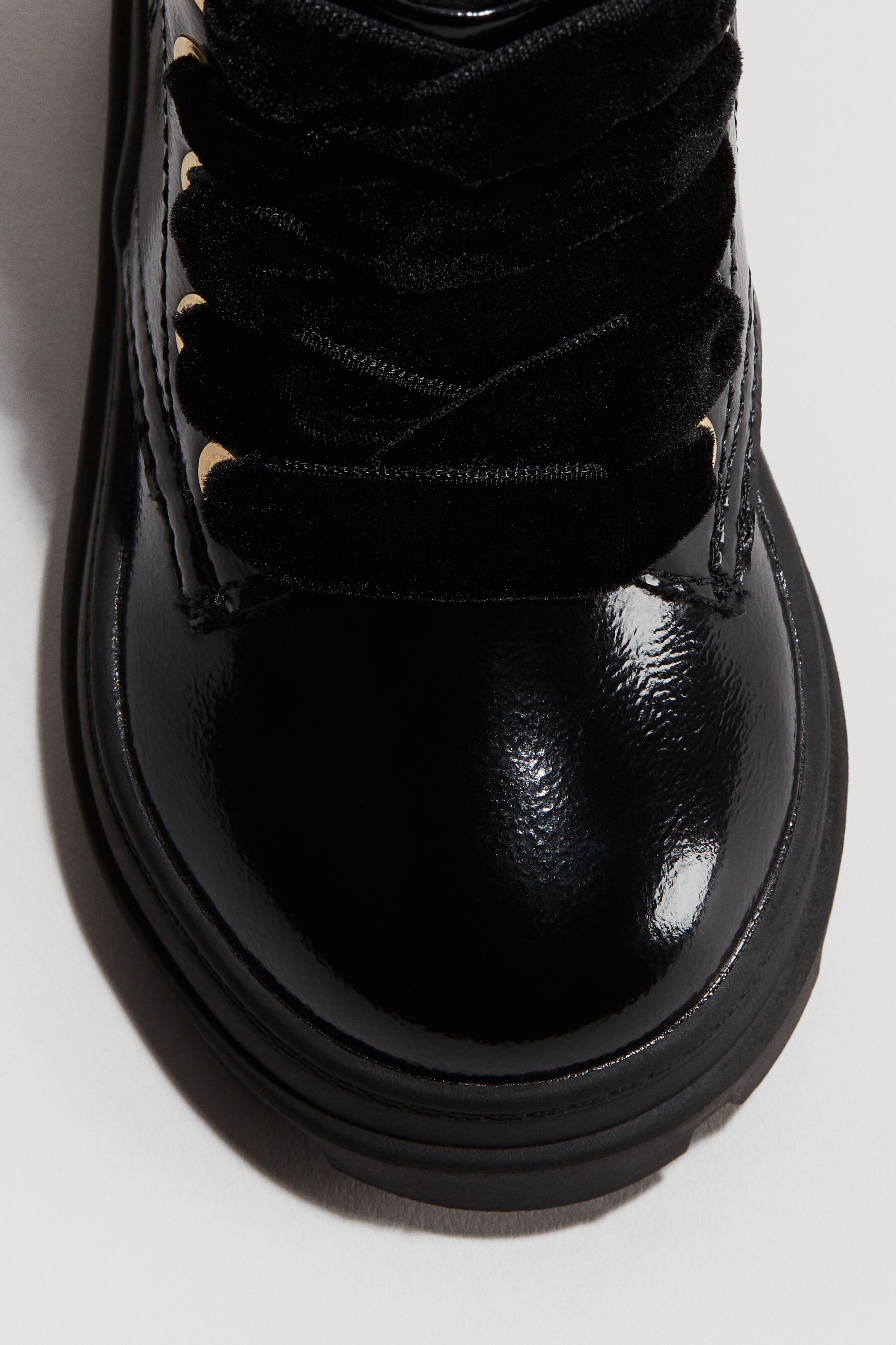 Lace-Up Boots