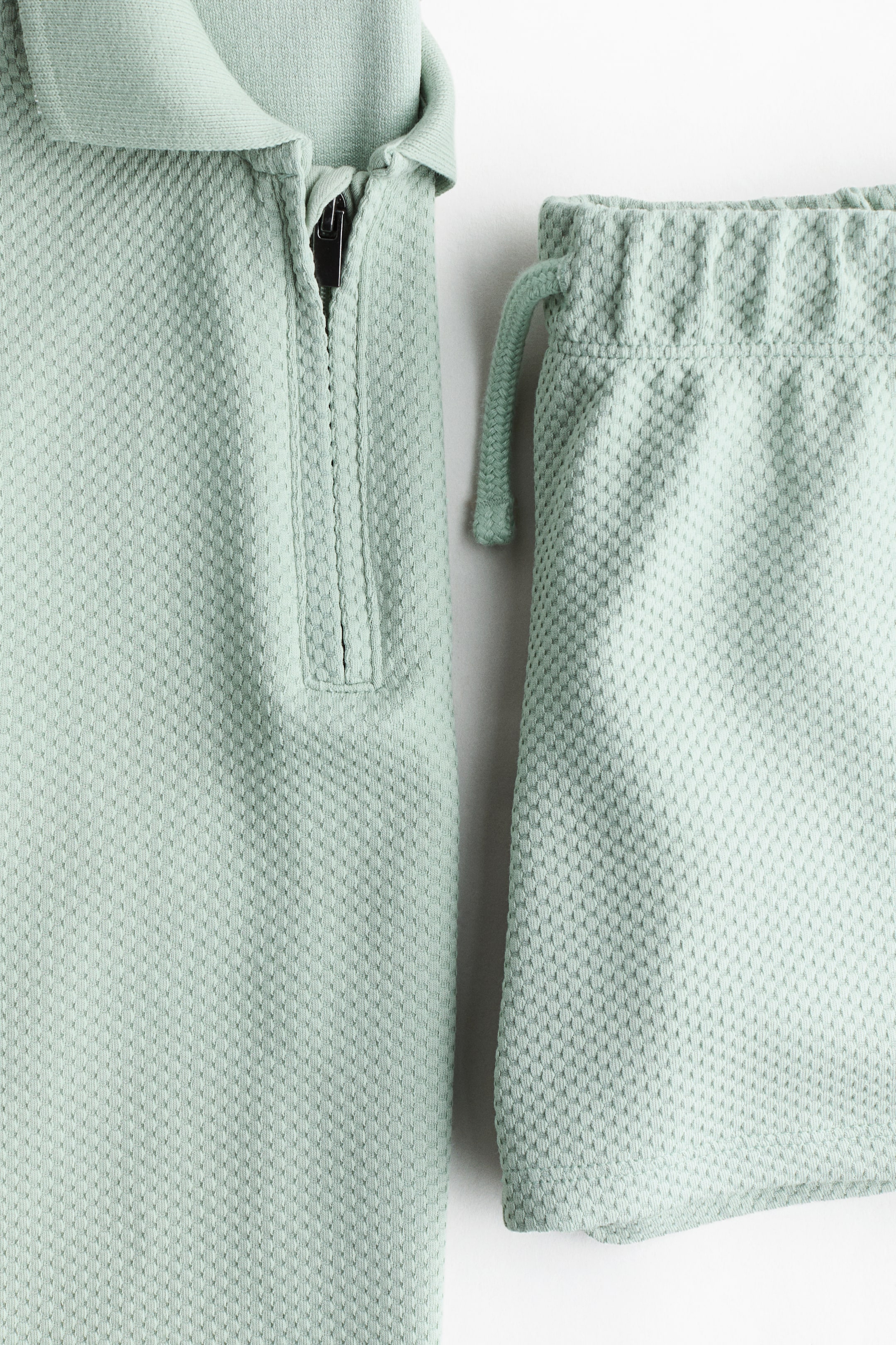 Ensemble 2 pièces en jersey texturé