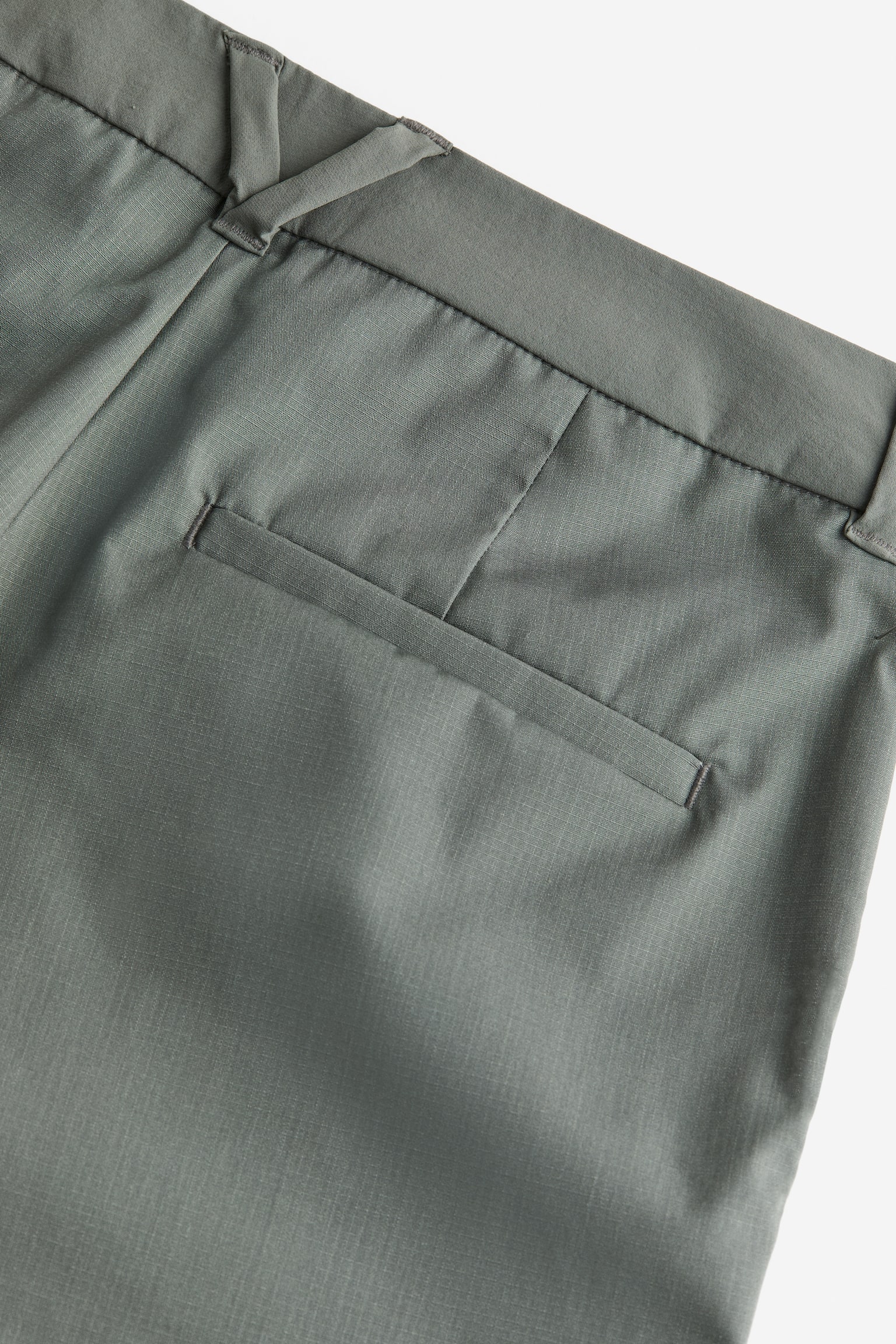 Water Repellent Outdoor Pants - Dark khaki green/Black - 4