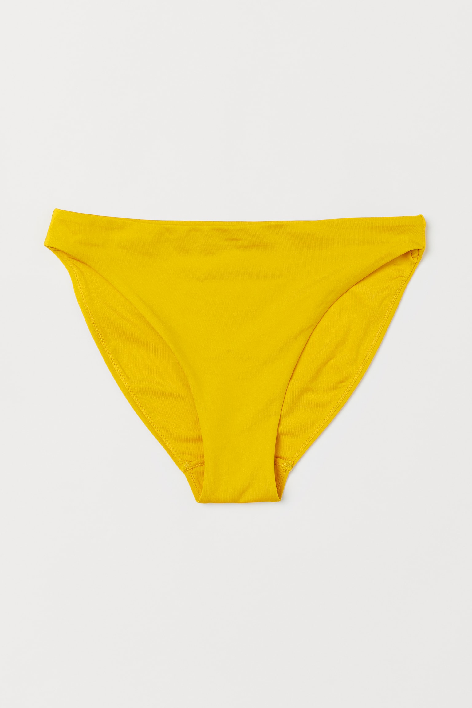 Bikinové kalhotky High leg - Žlutá