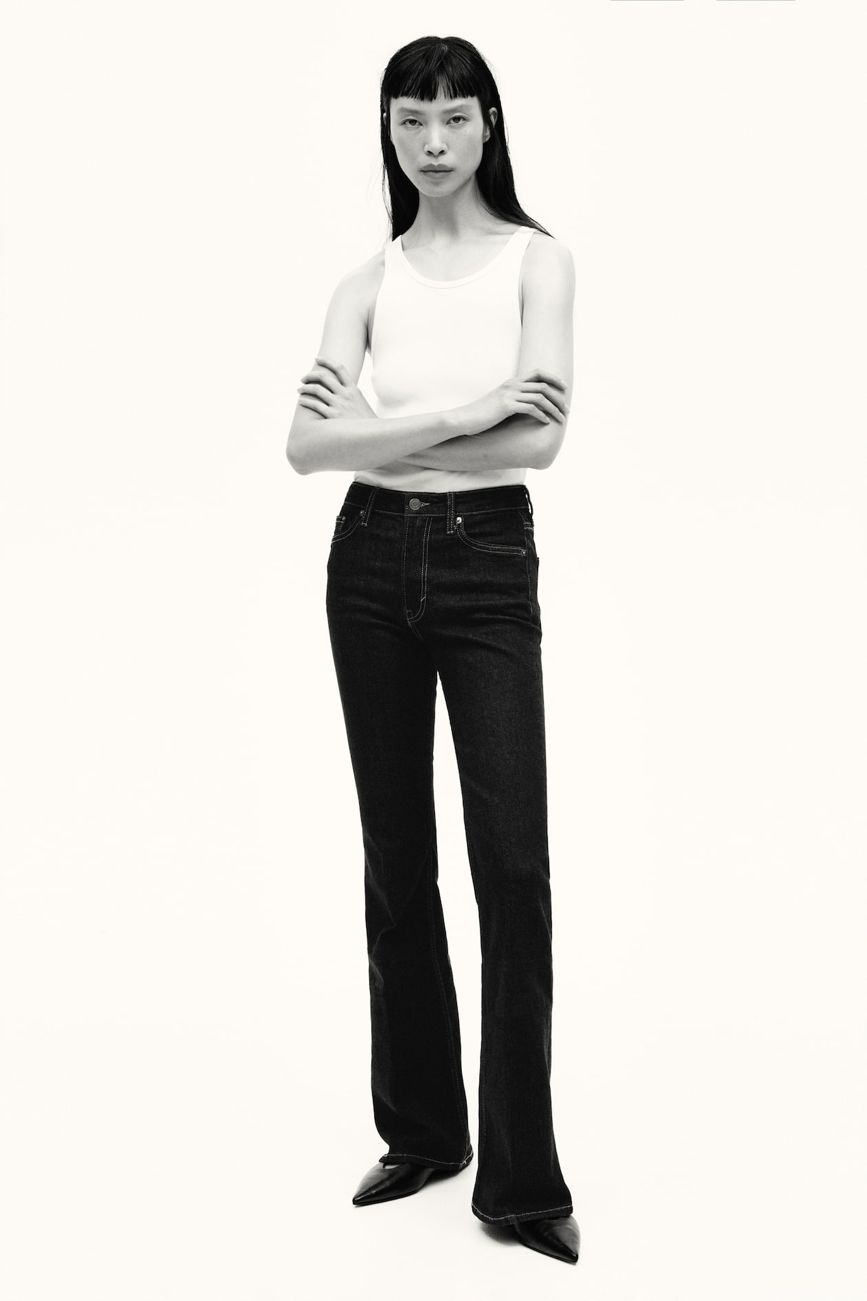Flared High Jeans