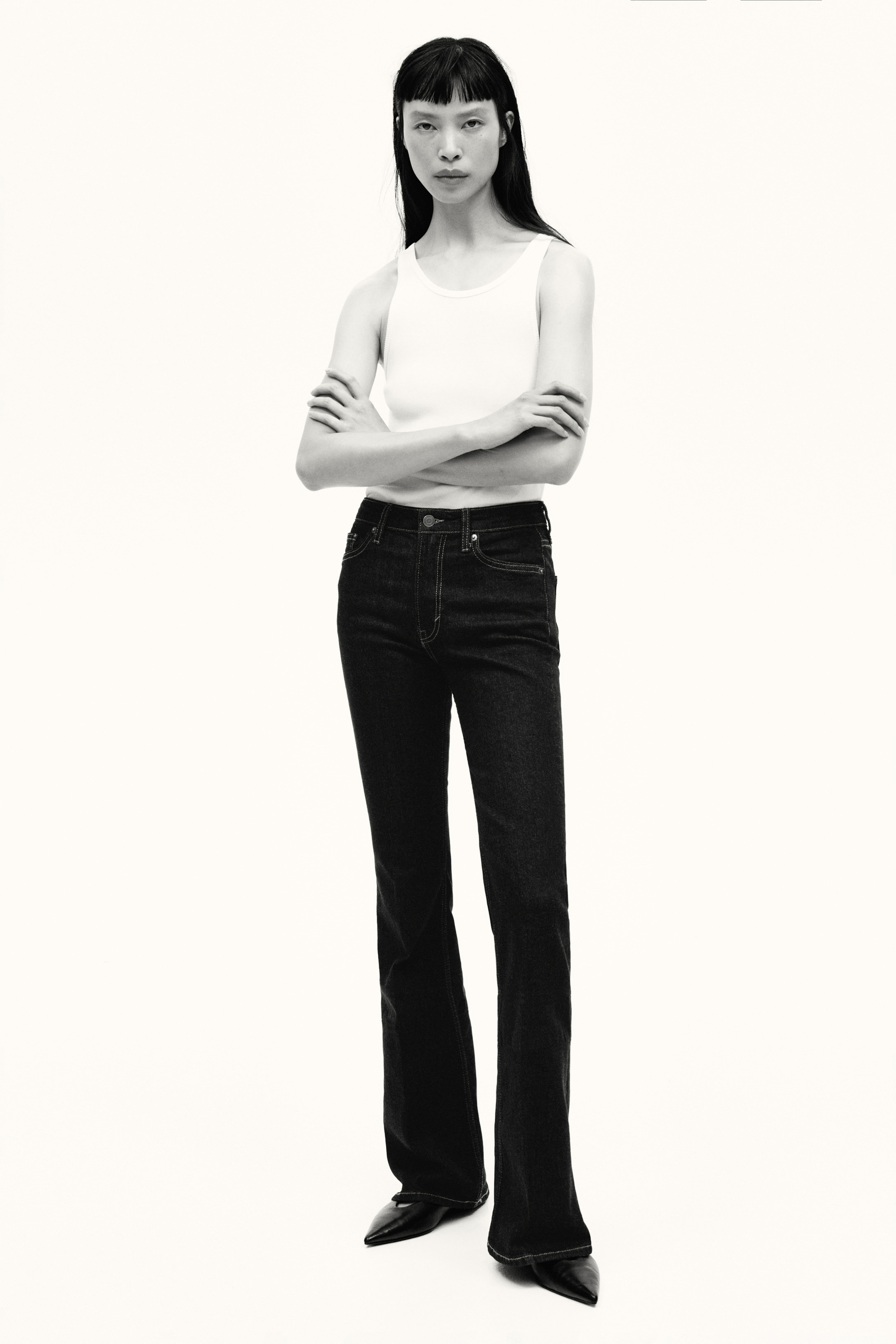 Flared High Jeans