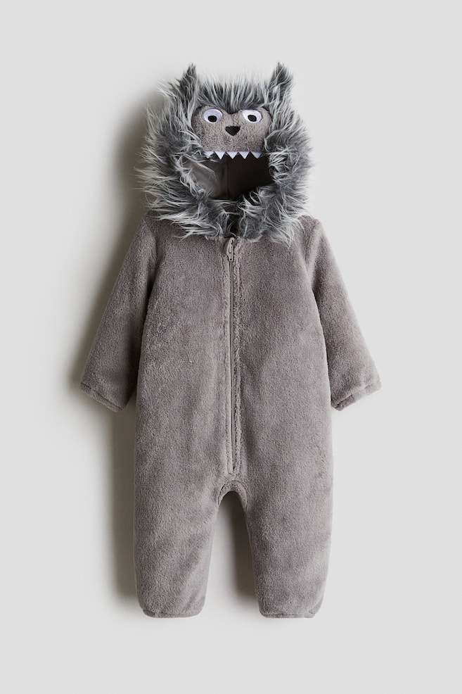 Udklædningsdragt - Lysegrå/Ulv/Grøn/Krokodille/Grå/Koala - 1