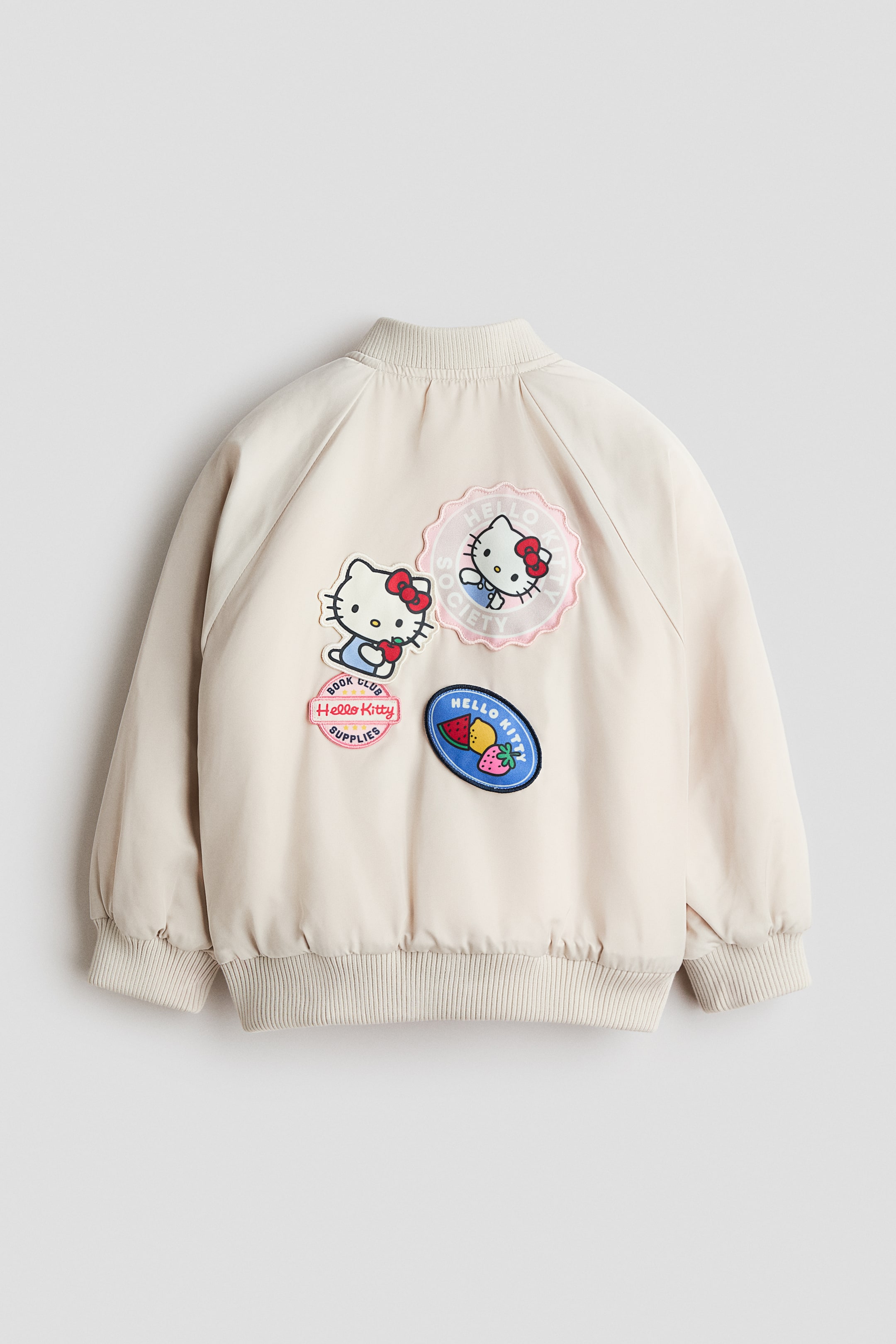 Детские куртки H&M Padded Patch-Detail Baseball Jacket — фото 2