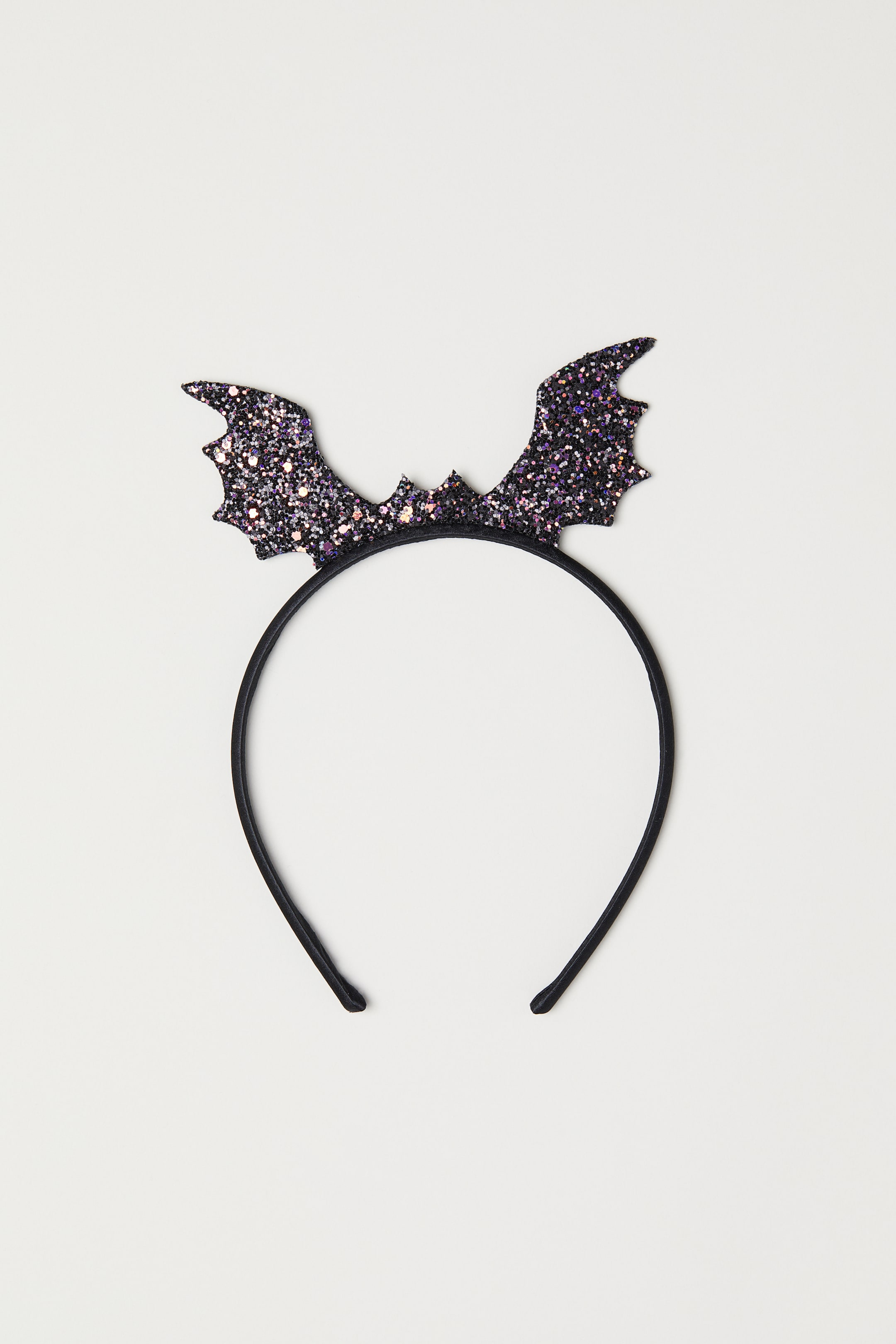 Größeres Bild ansehen: Haarreif mit Applikation - Schwarz/Glitzernd - Kids | H&M DE 1