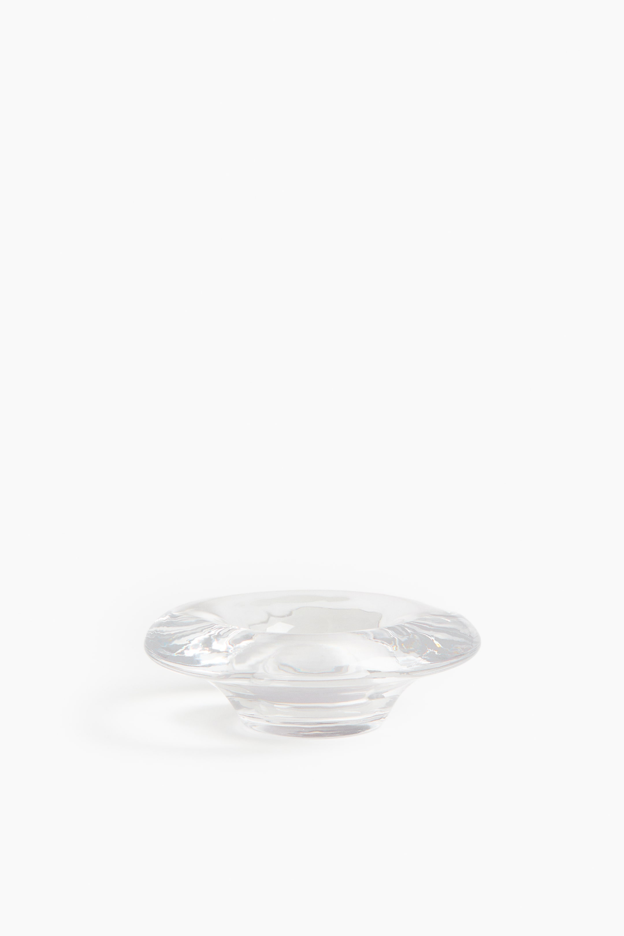 View larger image: Glass tealight holder - Transparent | H&M IN 1