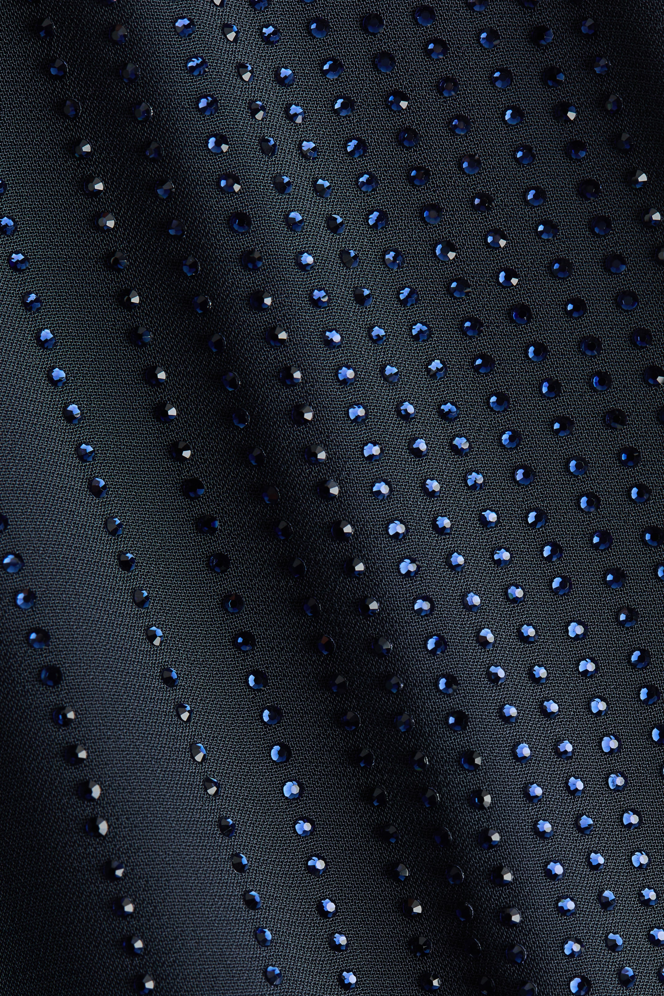 View larger image: Embellished cowl-back dress - Navy blue - Ladies | H&M IE 6