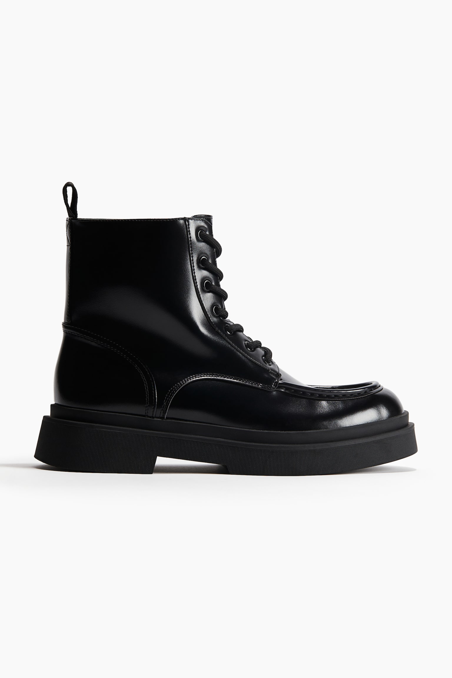 Botas com atacadores - Preto - 1