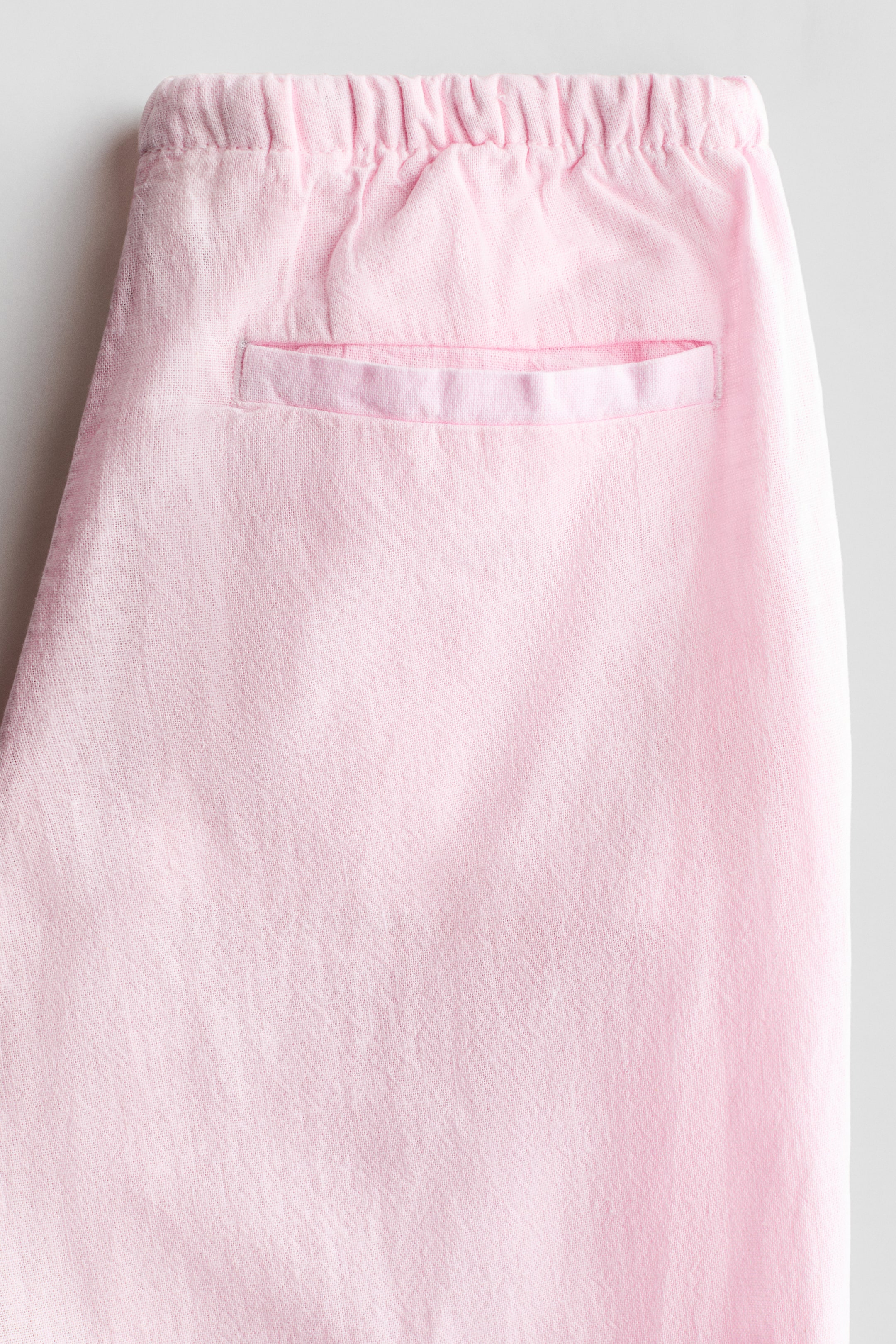 Pantalon en lin mélangé