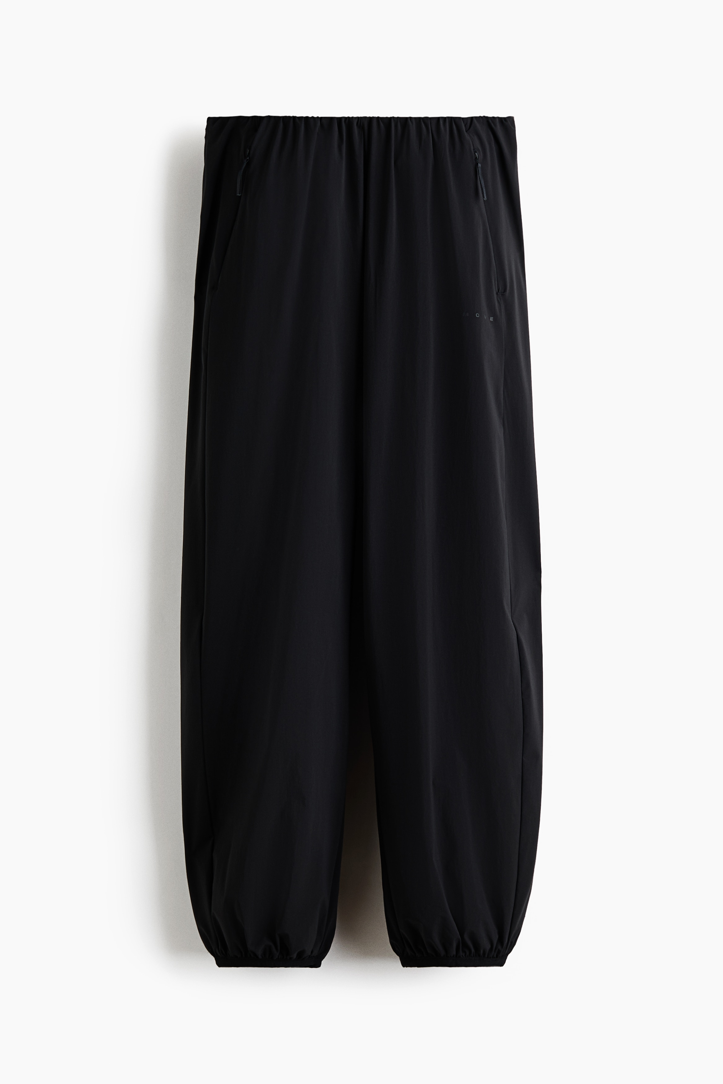 Warming balloon sports trousers - Black