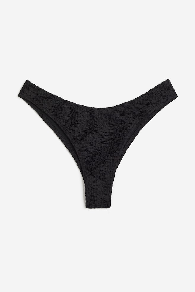 Brazilian bikini bottoms - Black/White - 2