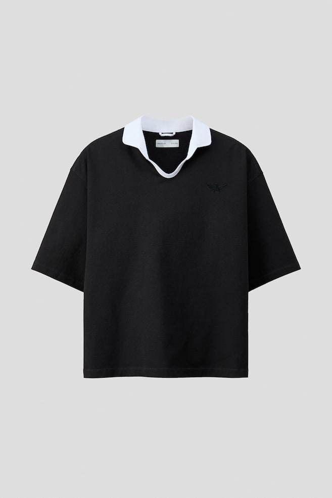 Polo classique - Noir - 1