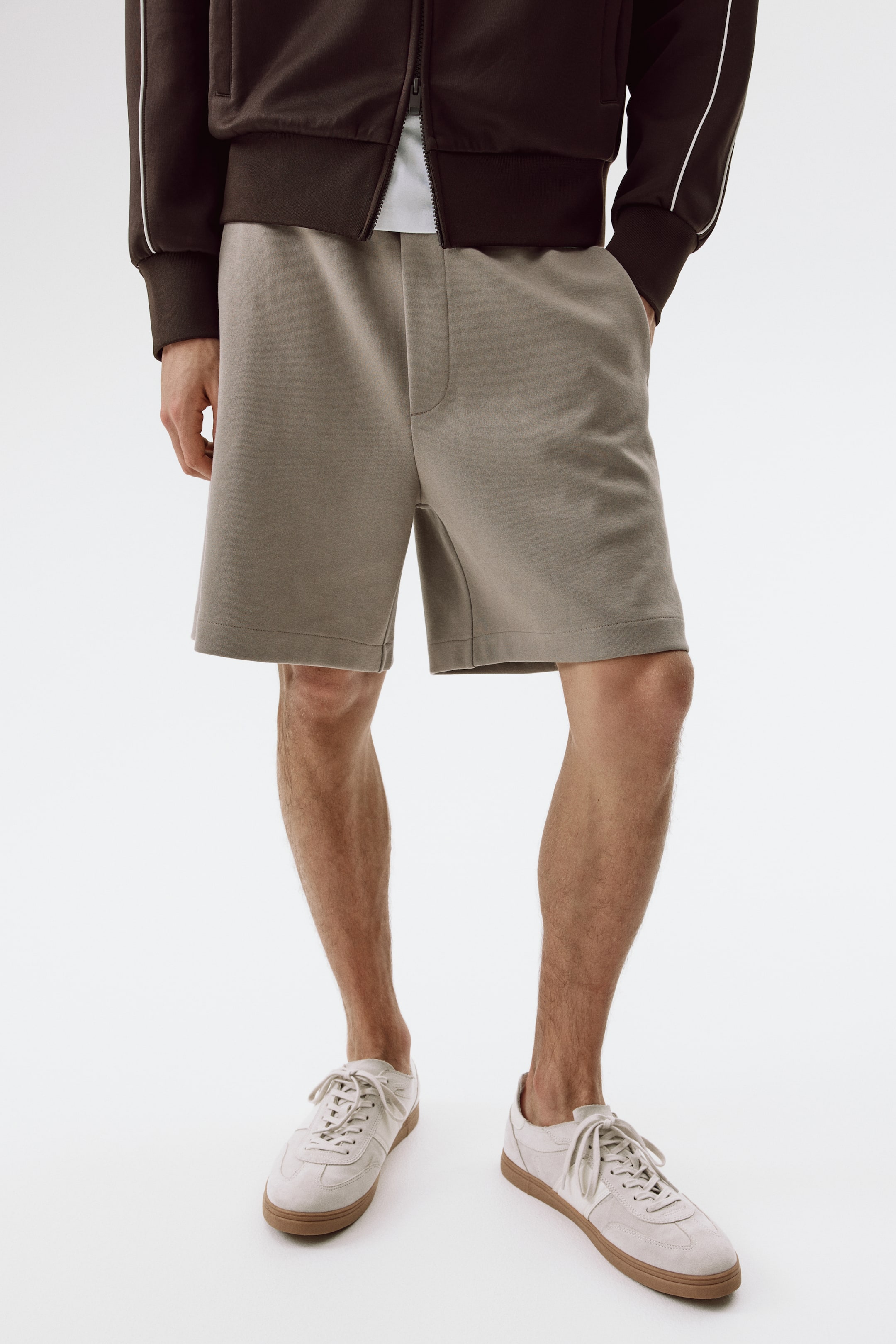 Short classique en interlock