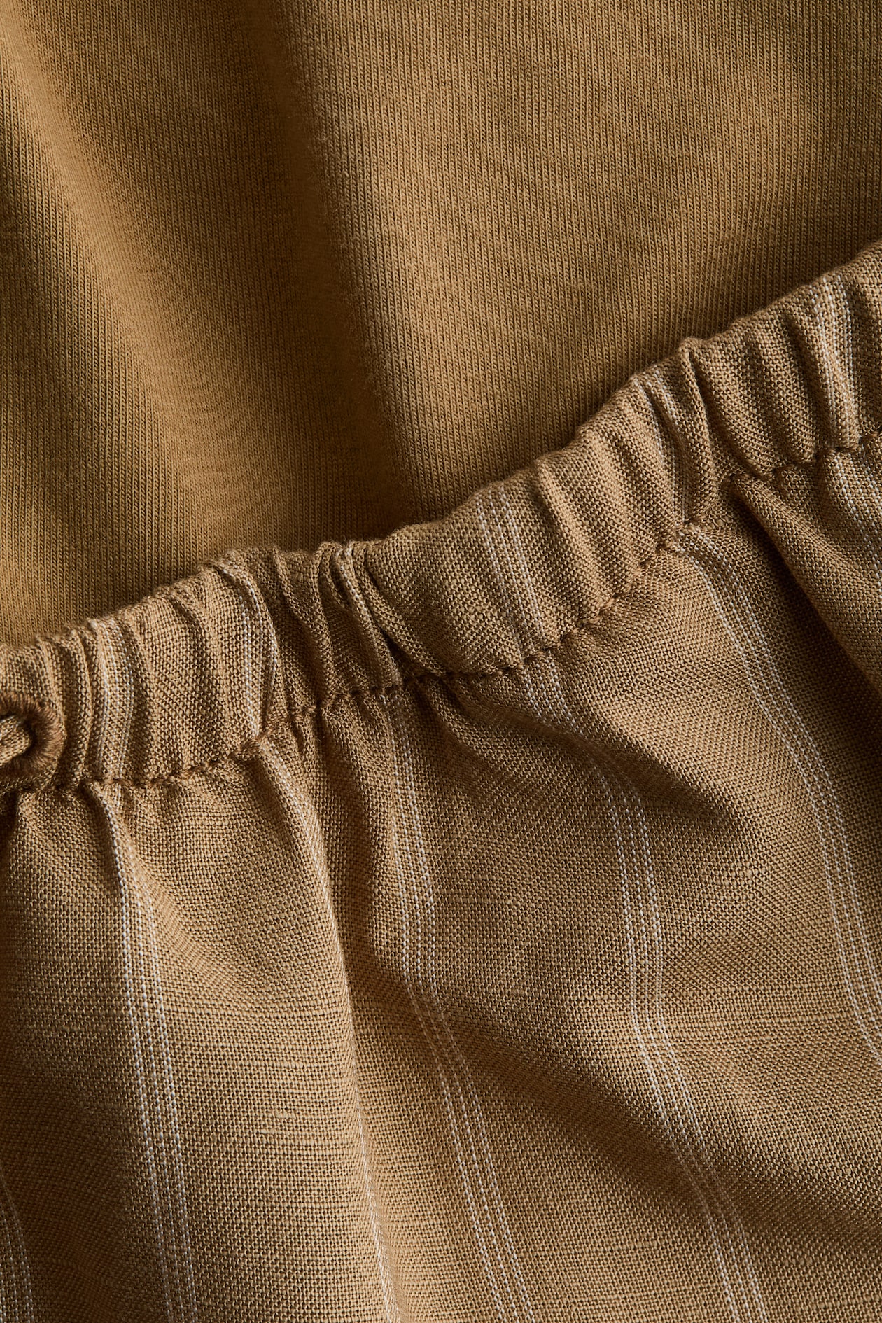 MAMA Linen-Blend Shorts - image 3