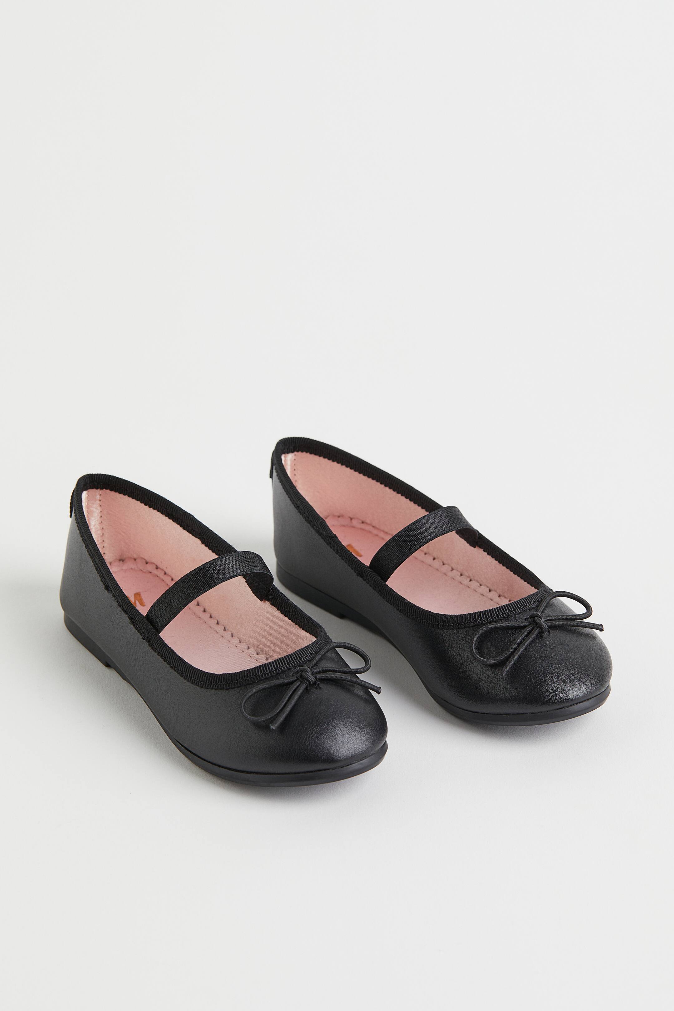 查看大圖: Ballet pumps - 黑色 - Kids | H&M 1