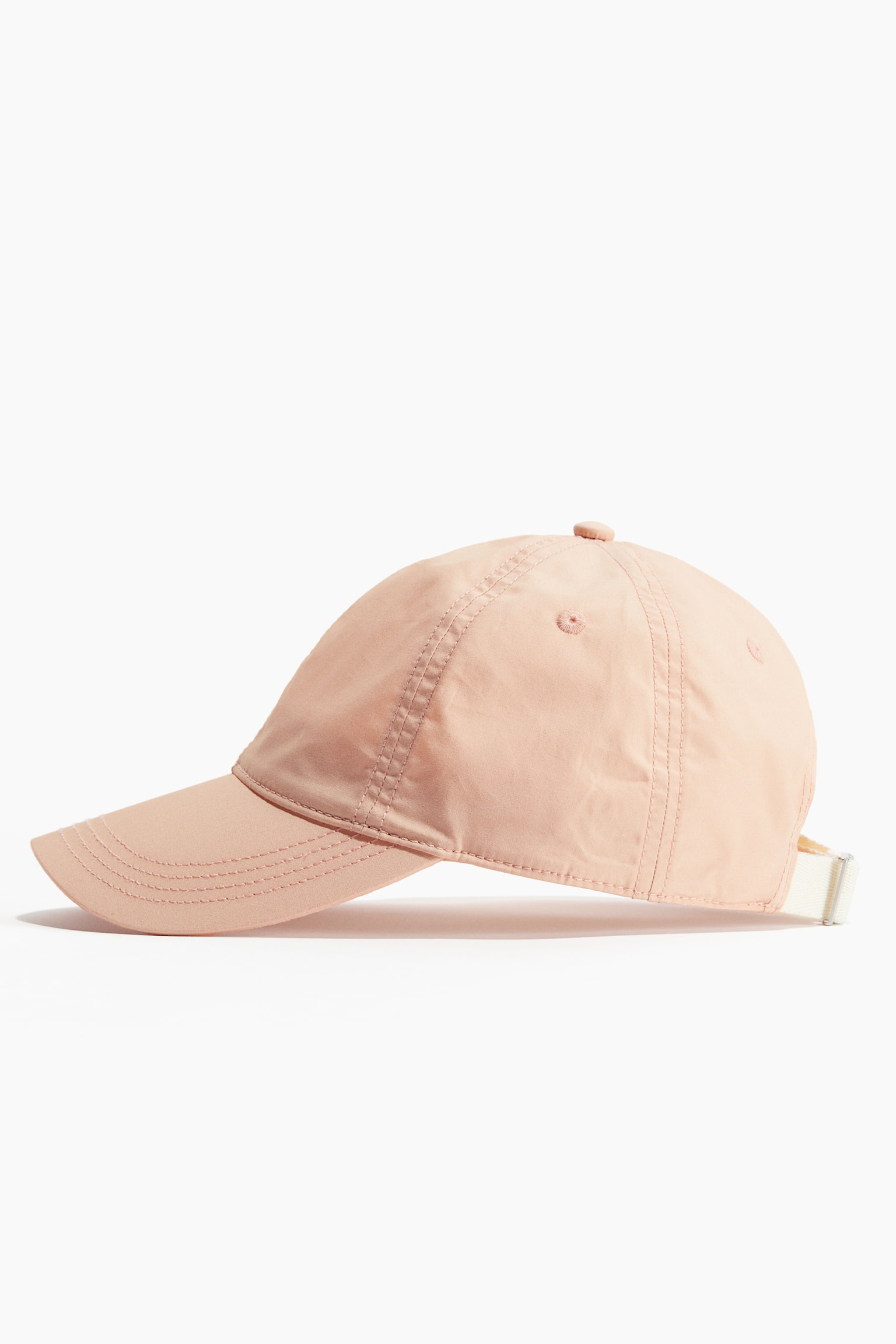 Poplin cap - Peach pink/Light blue - 2