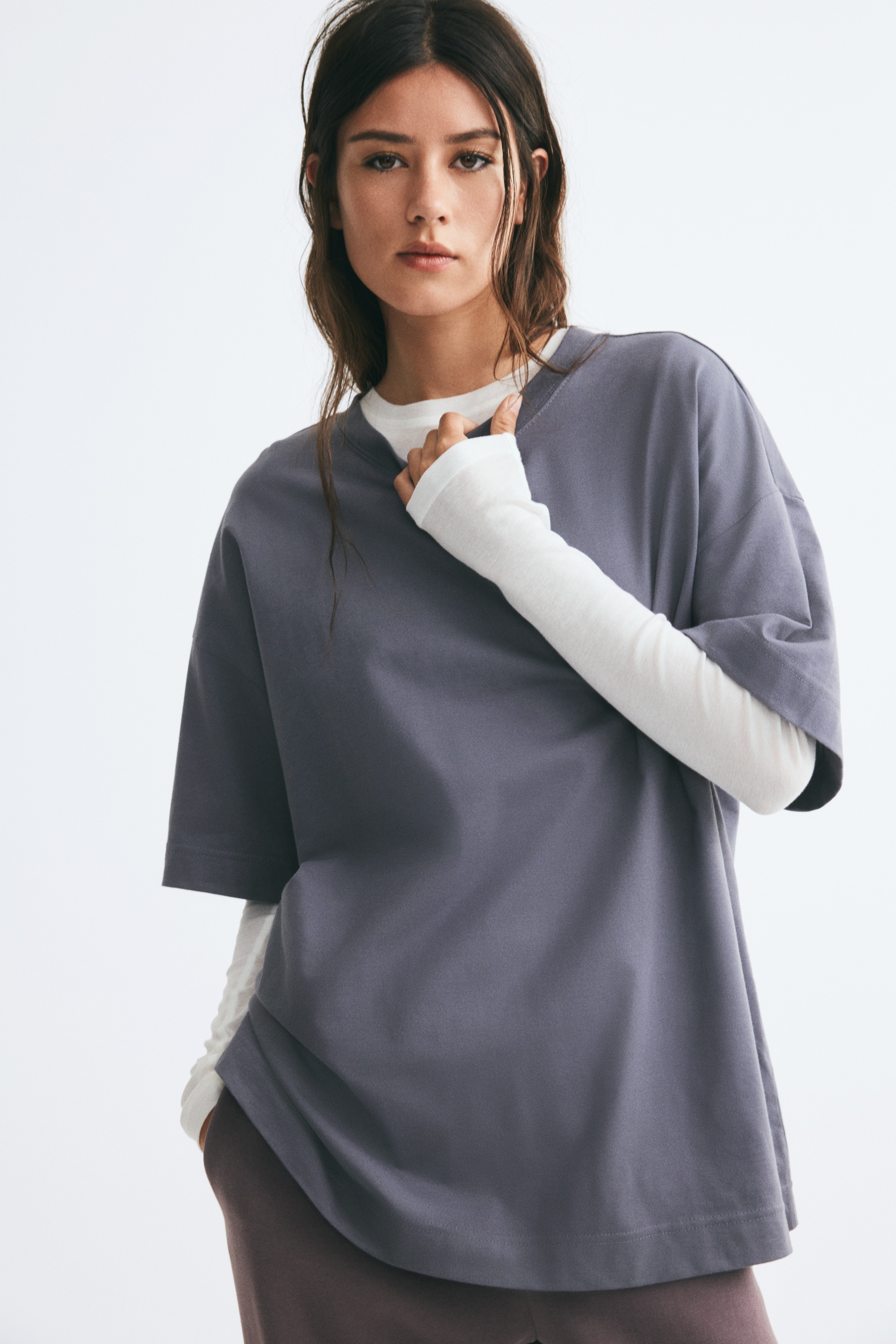 T-shirt oversizeModello