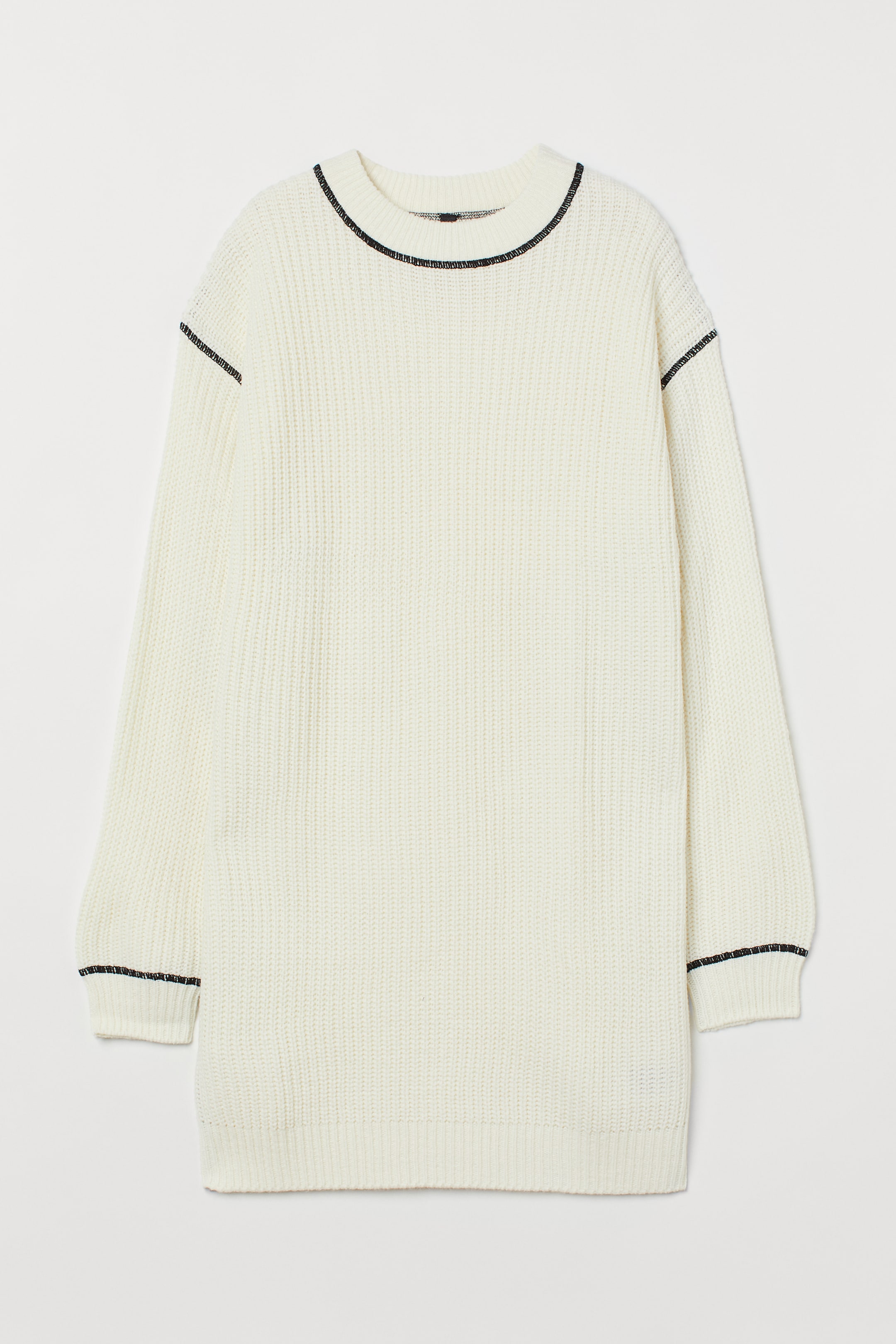 Nagyobb kép megtekintése: Kötött ruha - Fehér - NŐI | H&M HU 1