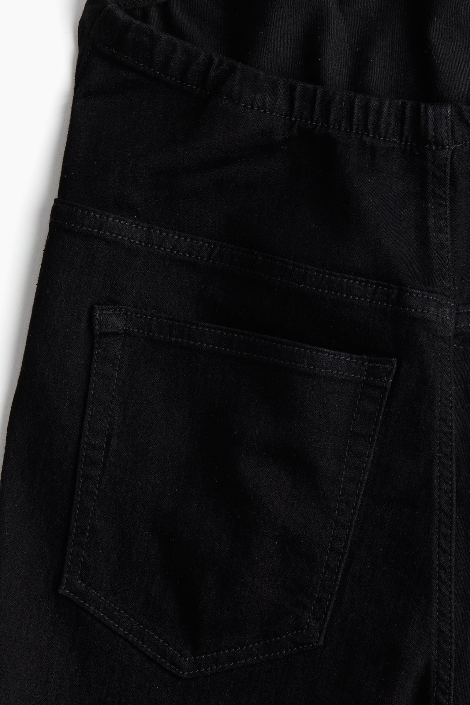 Женские джинсы H&M Mama Skinny, цвет: Чёрный — фото 5