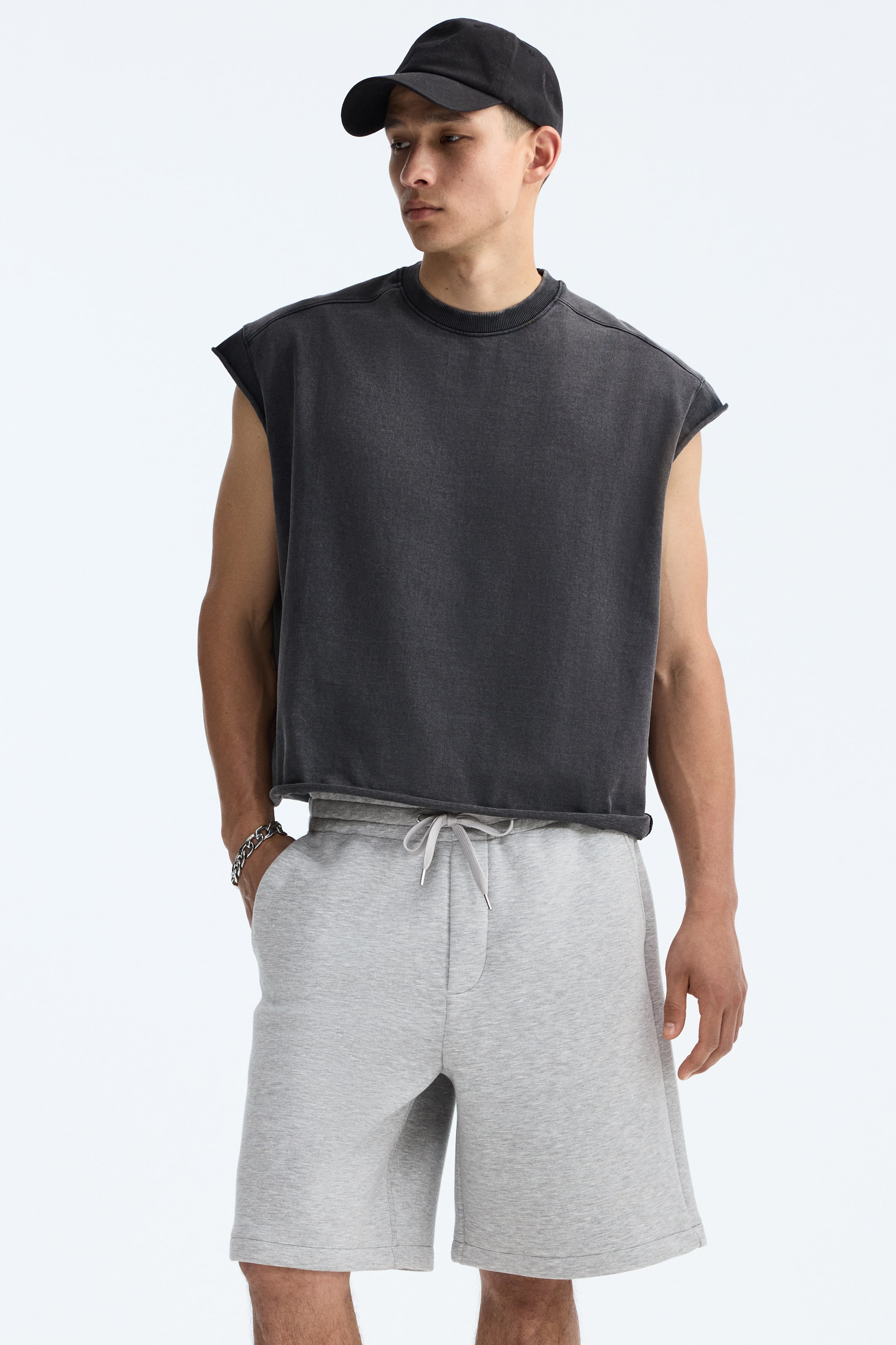Relaxed-Fit Scuba Shorts