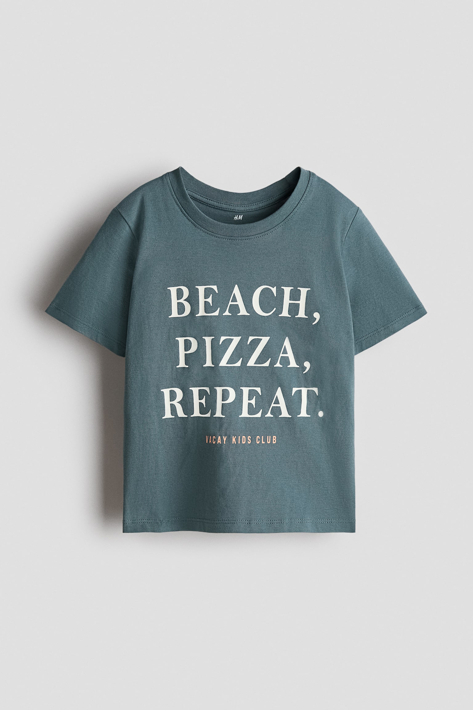 T-shirt met print - Donkerturkoois/strand/Kakigroen/ogen/Lichtgeel/Gelato/Wit/krabben/Roomwit/surfbussen/Roomwit/Amalfi Coast/Roomwit/dessin/Lichtblauw/auto/Lichtblauw/Miami/Donkerbruin/Surfer/Donkergrijs/Pacific/Blauw/Shark Bay/Wit/Rio De Janeiro - 1