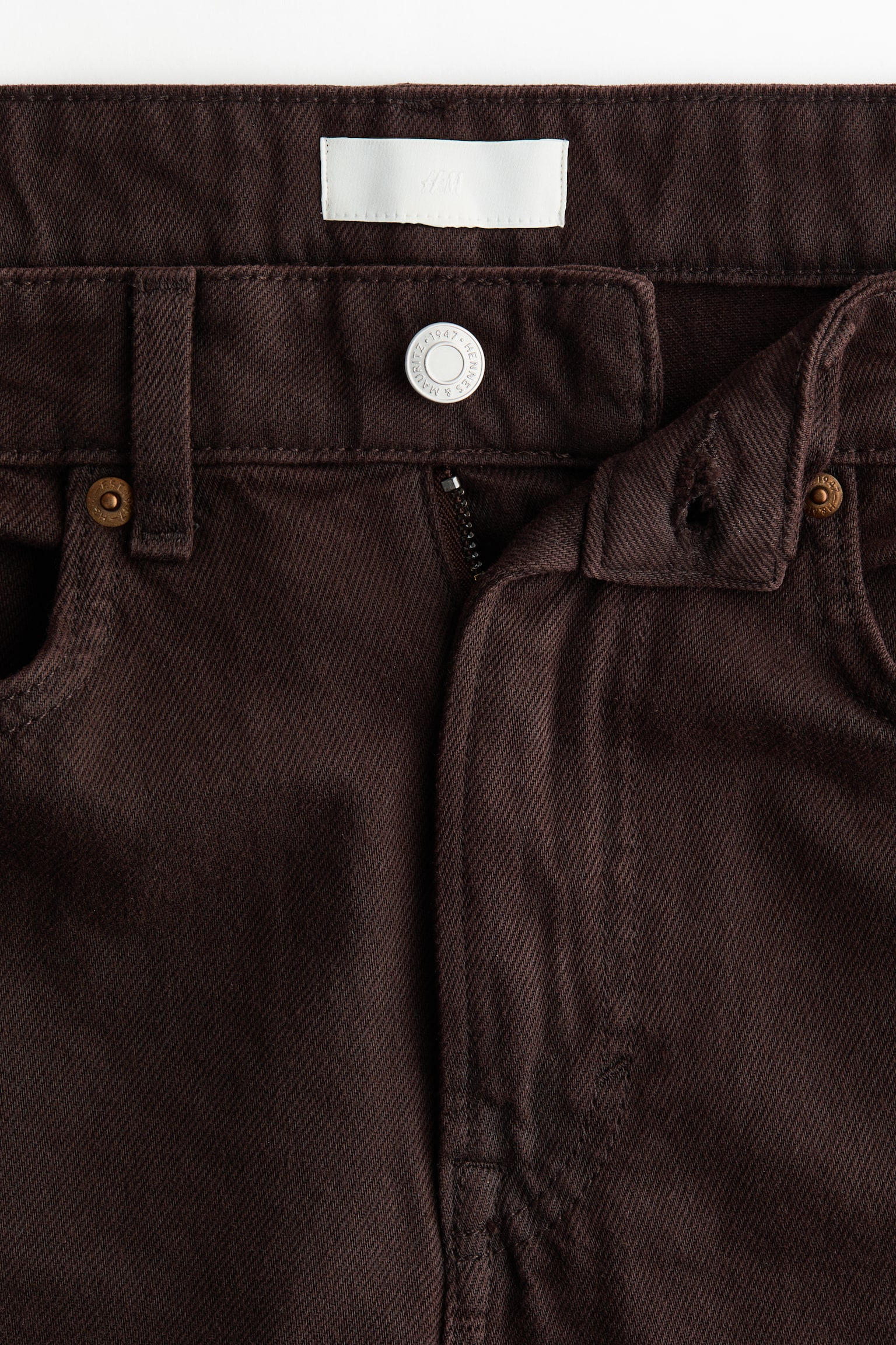 Denim Bermuda shorts - חום כהה/קרם/כחול ג'ינס/כחול ג'ינס/אפור כהה/כחול ג'ינס בהיר/בז'/מנומר - 6