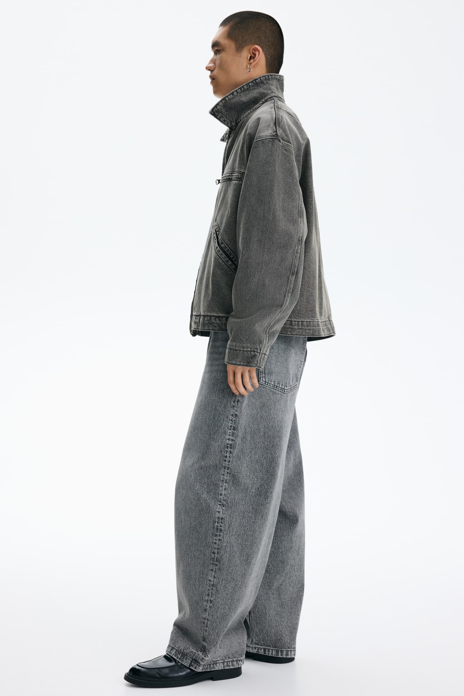 Denim jacket - Grey - 5