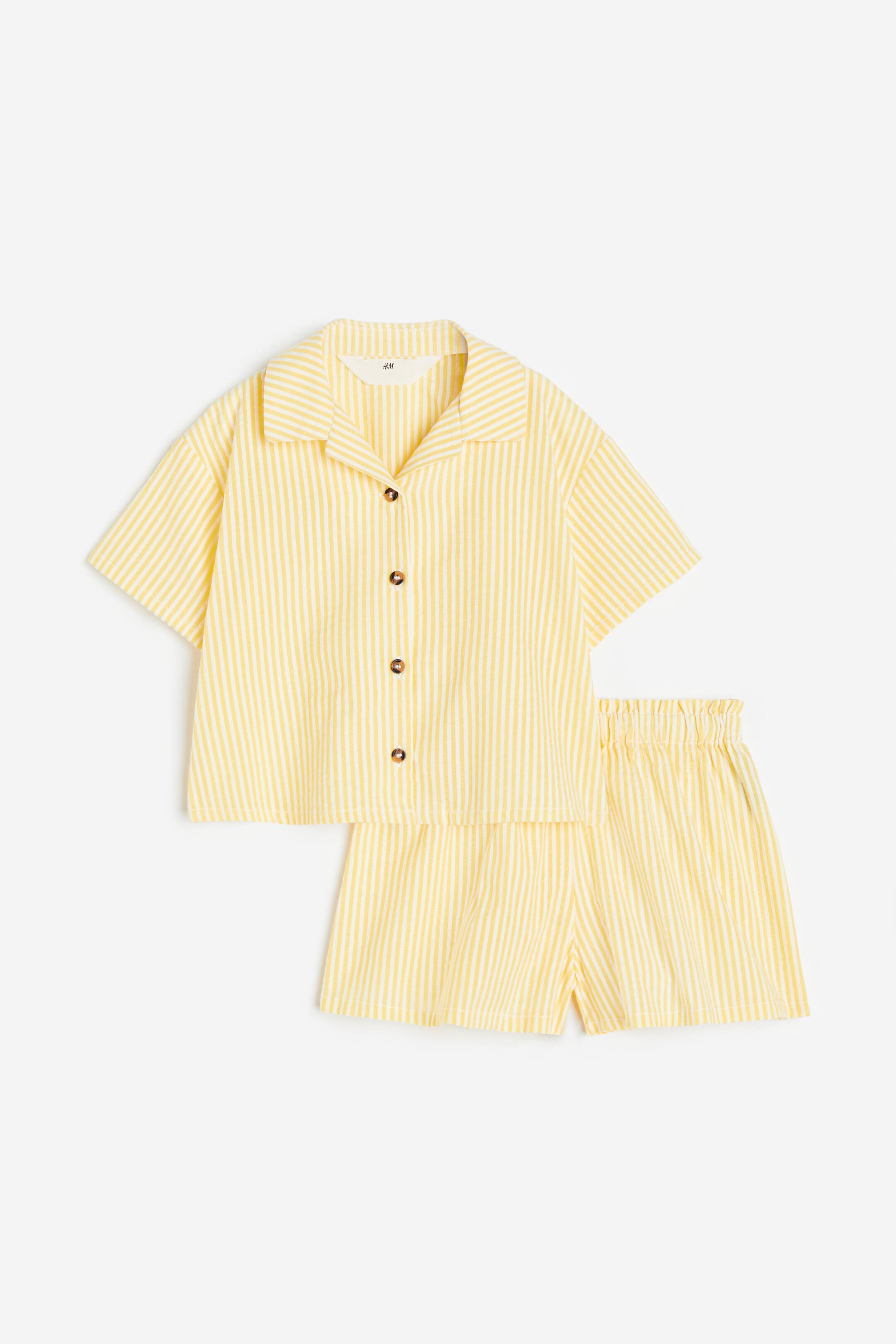 View larger image: 2-piece set - Light yellow/Striped - Kids | H&M 2