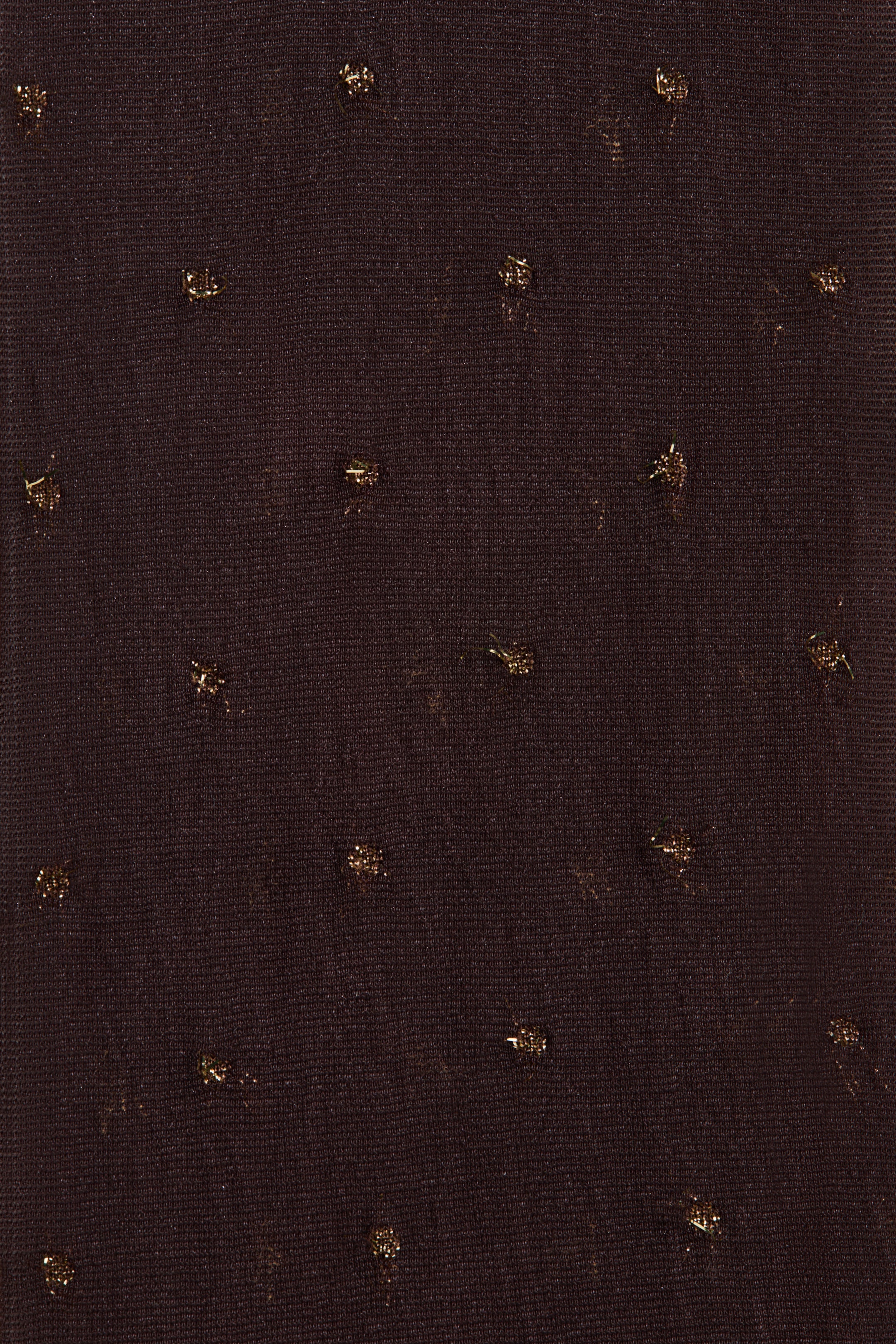 Visa större bild: Glittriga strumpbyxor i plumeti - Mörkbrun - DAM | H&M SE 5