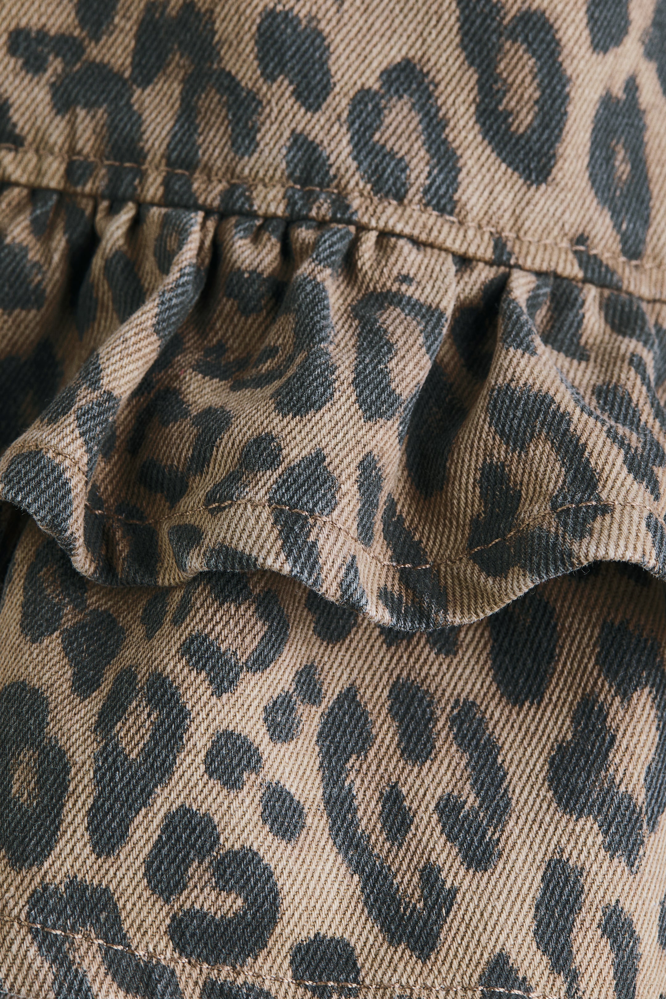 Bow-Detail Denim Dress