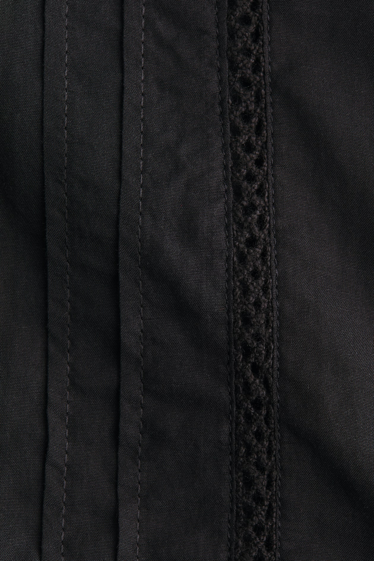 Pintucked Pajama Shirt - image 5