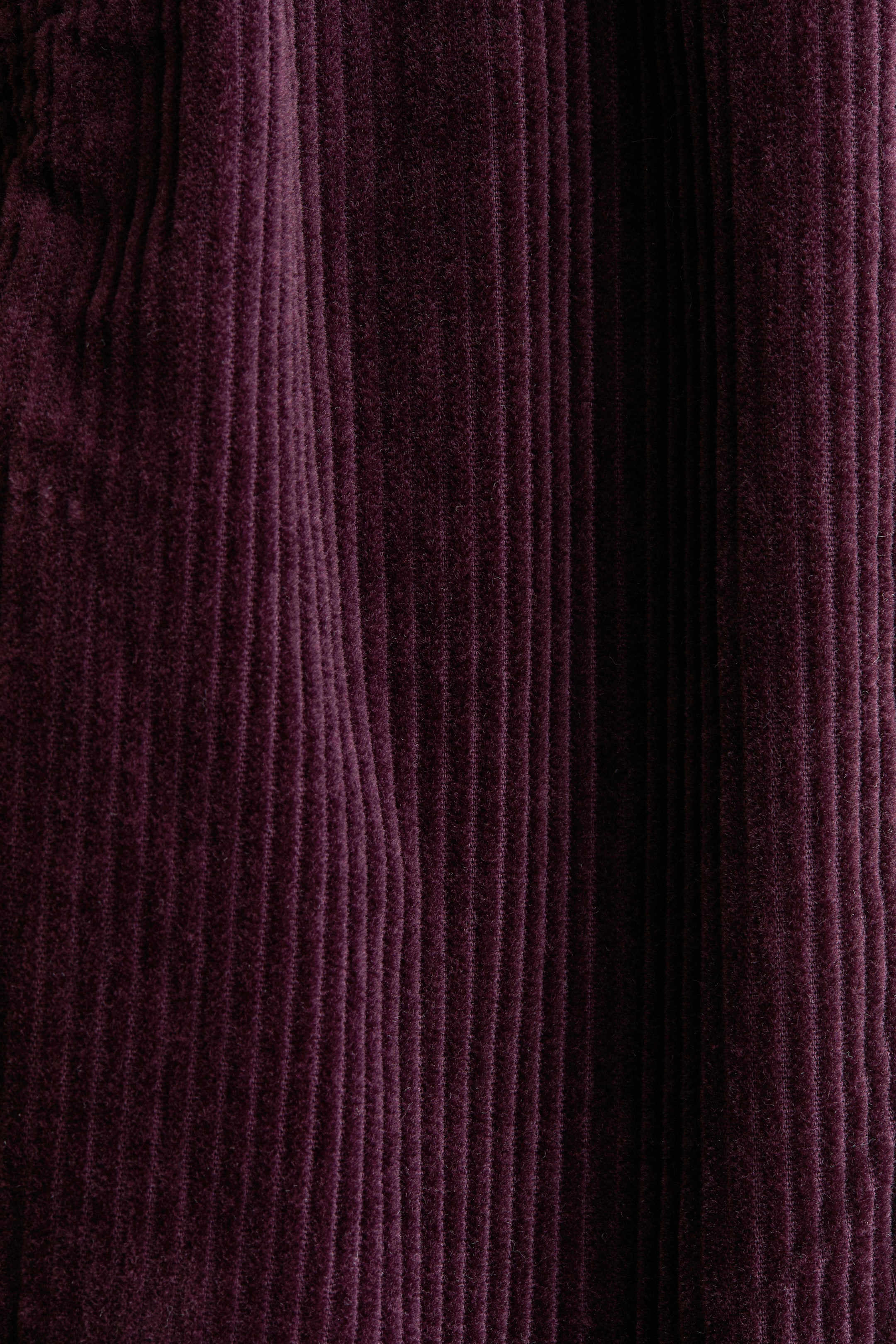 Paper-Bag Corduroy Pants