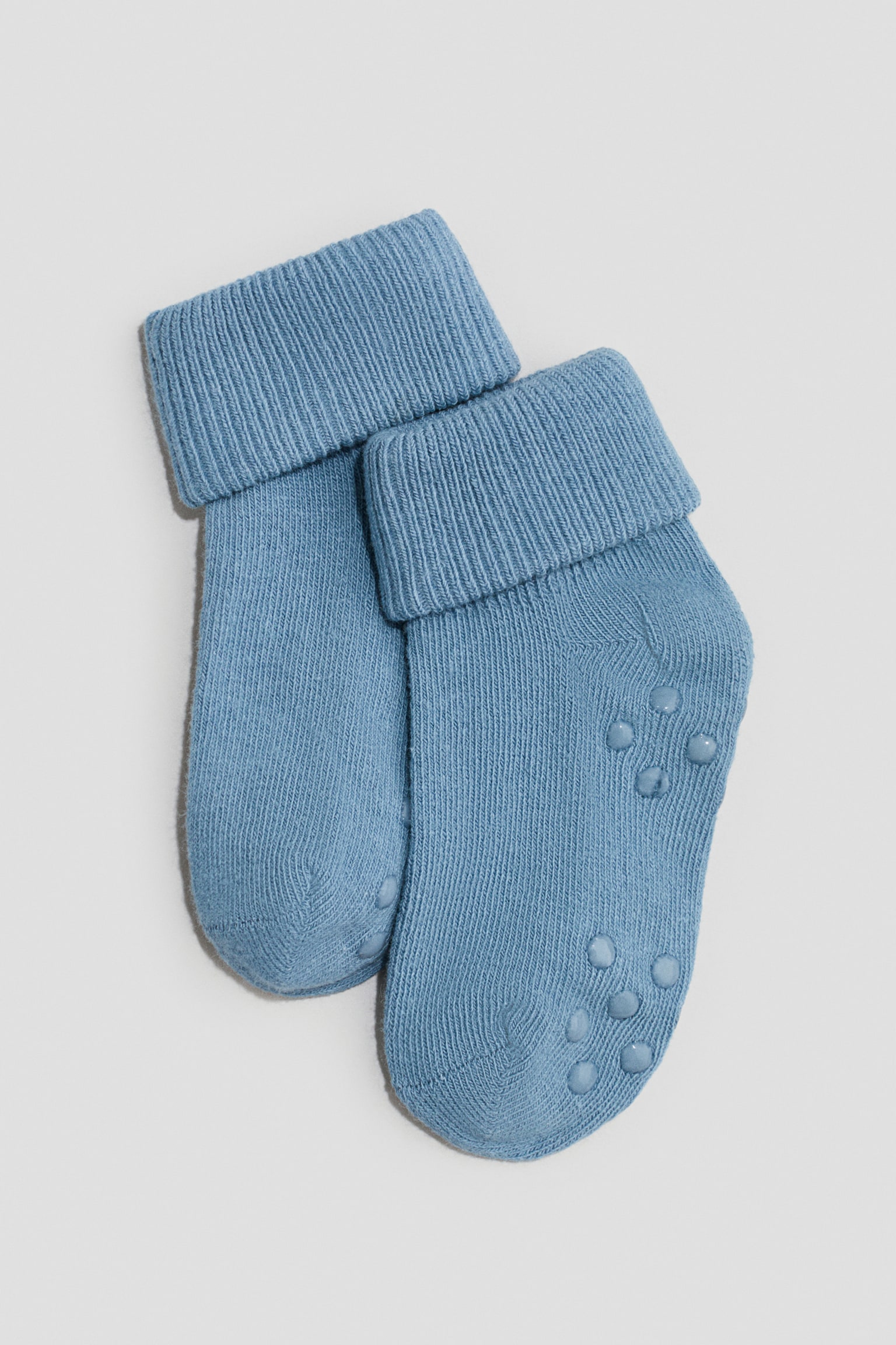 5-pack anti-slip socks - Blue/Light brown/Beige marl/Brown/White/Pink/White/Green/Dark grey/Dusty blue/Grey/Black/Dusty green/Cream/Dark grey - 2