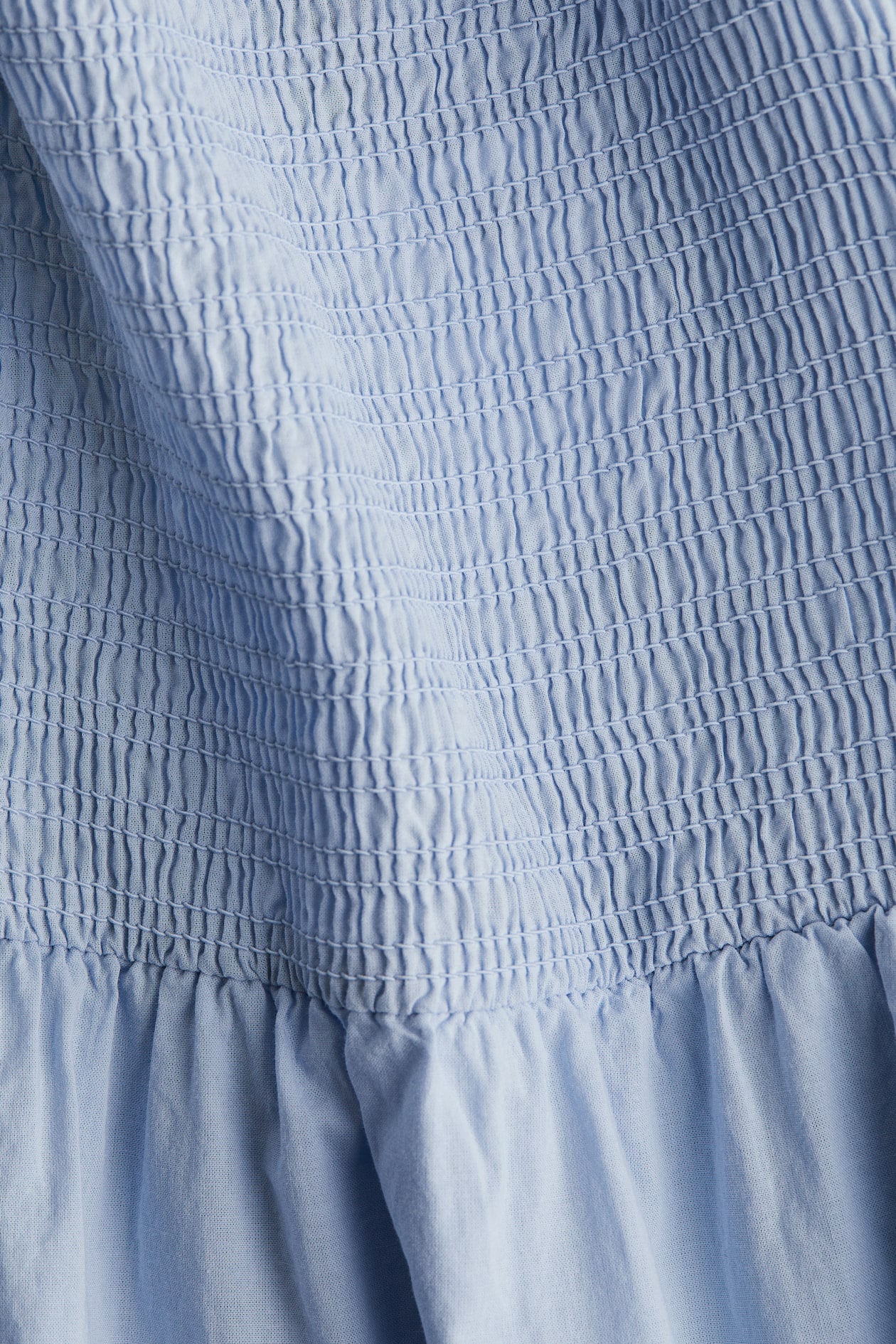Puff-Sleeved Cotton Dress - image 4