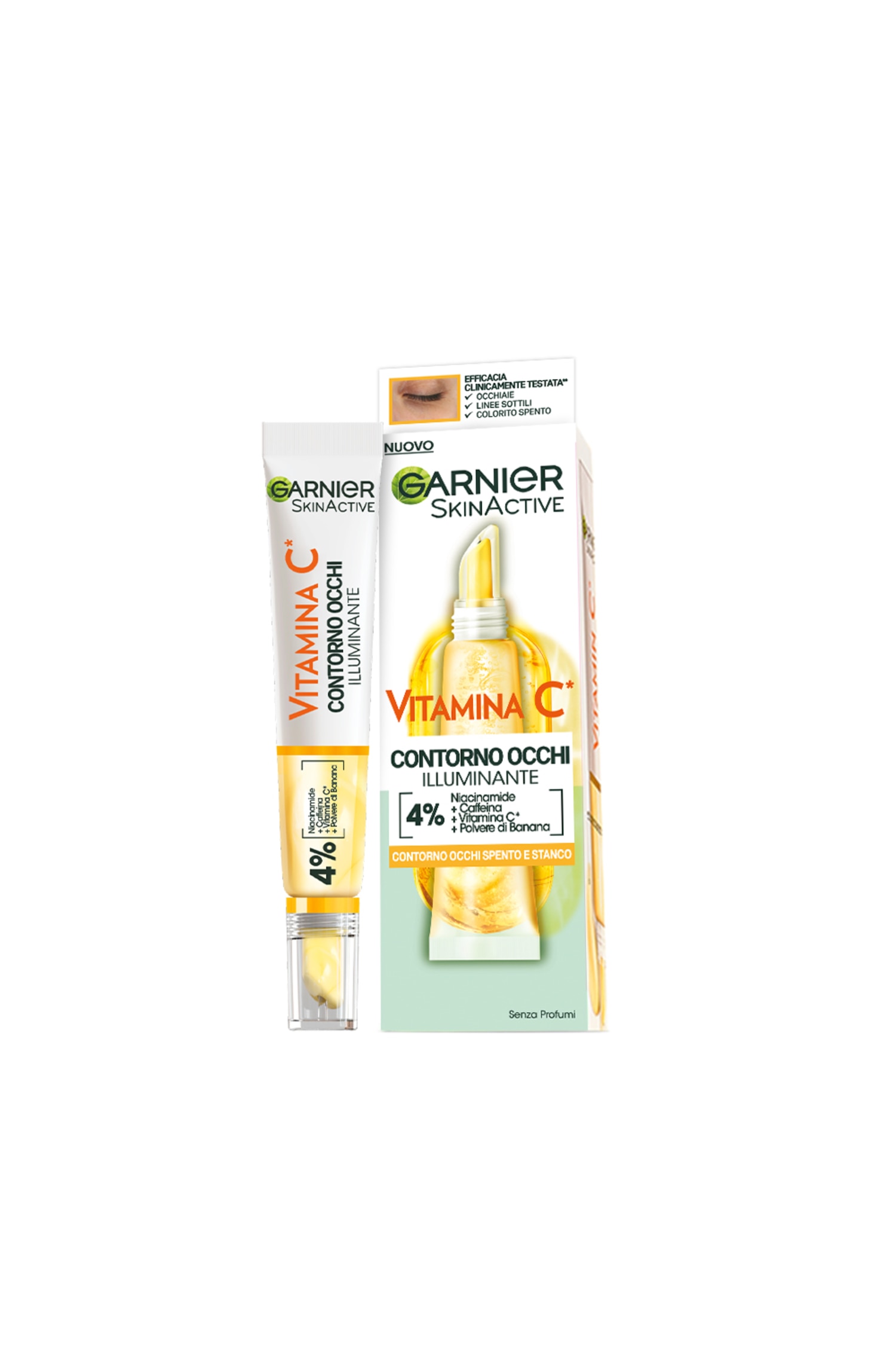 Garnier - Skinactive Contorno Occhi Vitamina C - Anti Aging