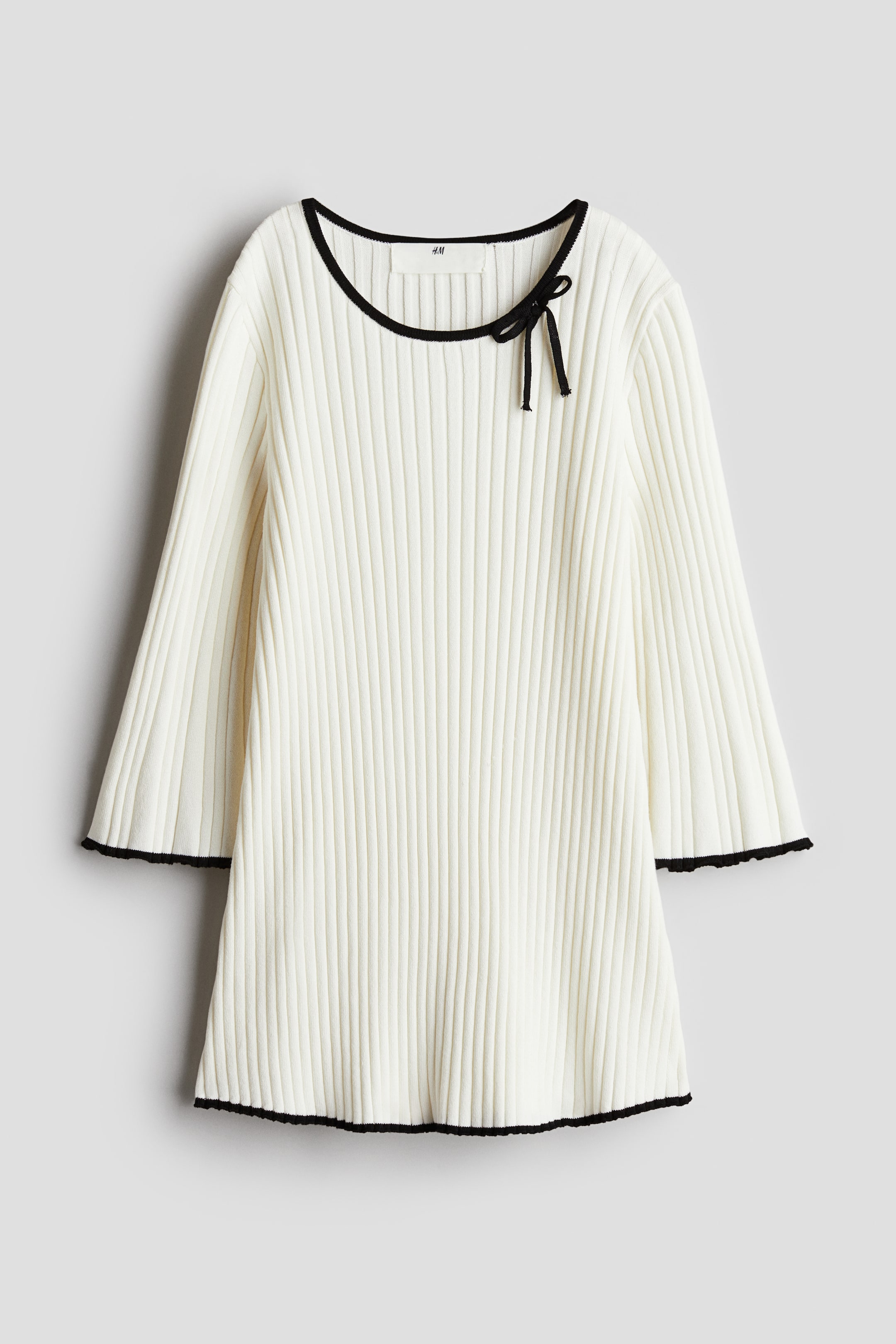 Rib-Knit Dress